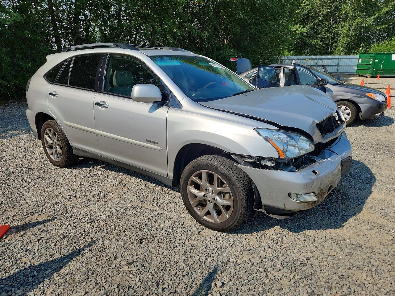 2009 Lexus Rx 350 Silver vin: 2T2HK31UX9C128728