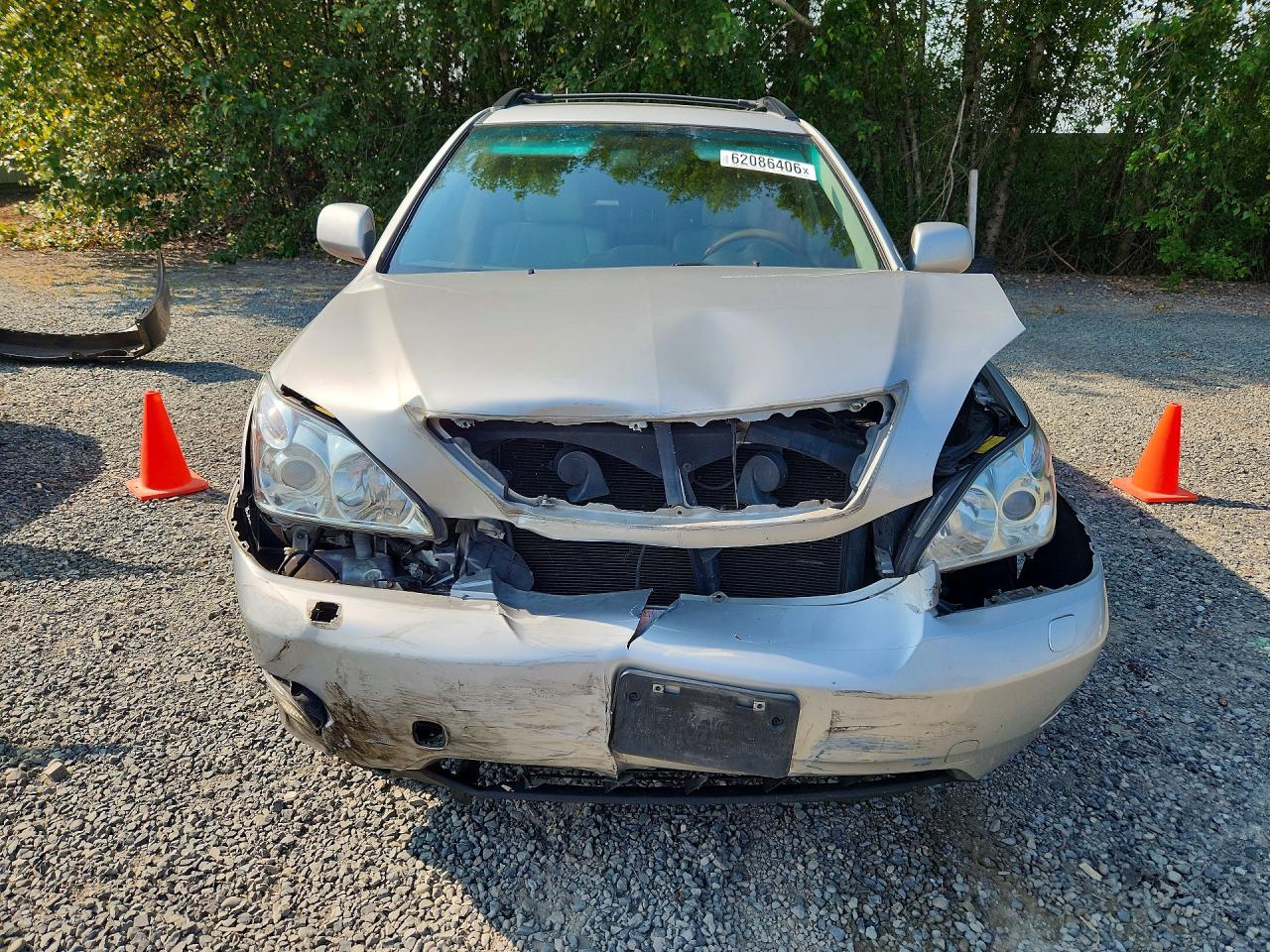 2009 Lexus Rx 350 Silver vin: 2T2HK31UX9C128728