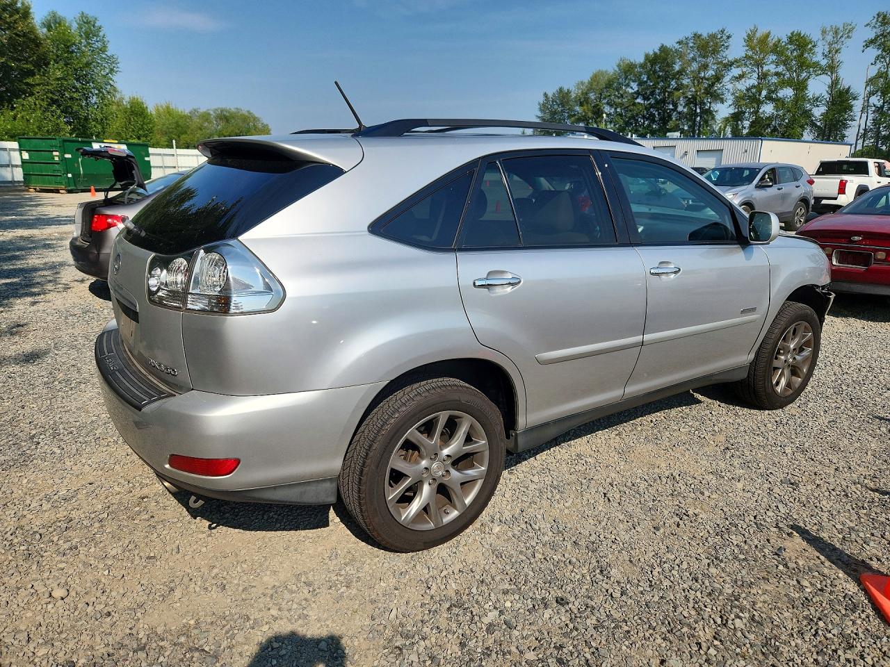2009 Lexus Rx 350 Silver vin: 2T2HK31UX9C128728