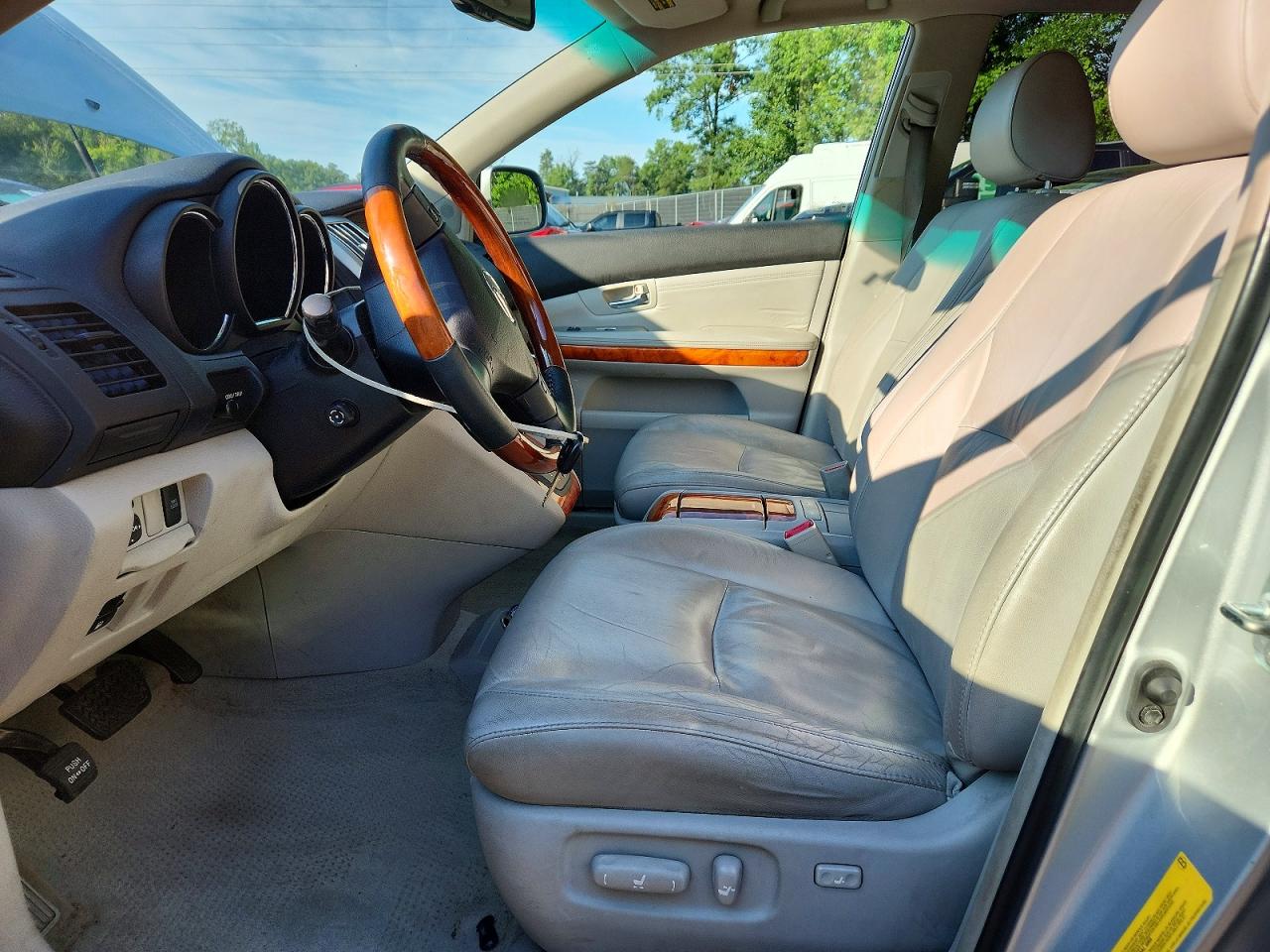 2009 Lexus Rx 350 Silver vin: 2T2HK31UX9C132195