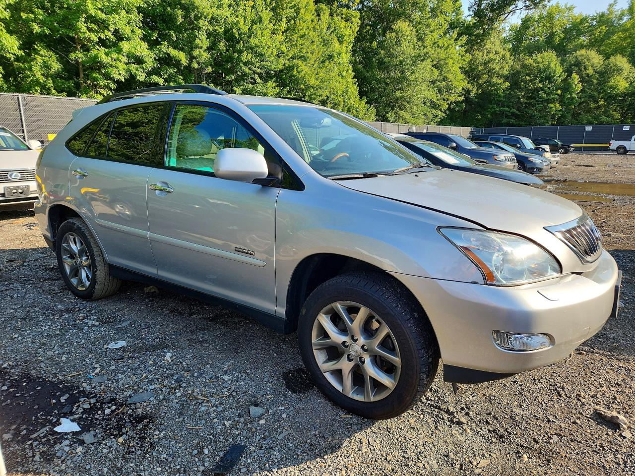 2009 Lexus Rx 350 Silver vin: 2T2HK31UX9C132195