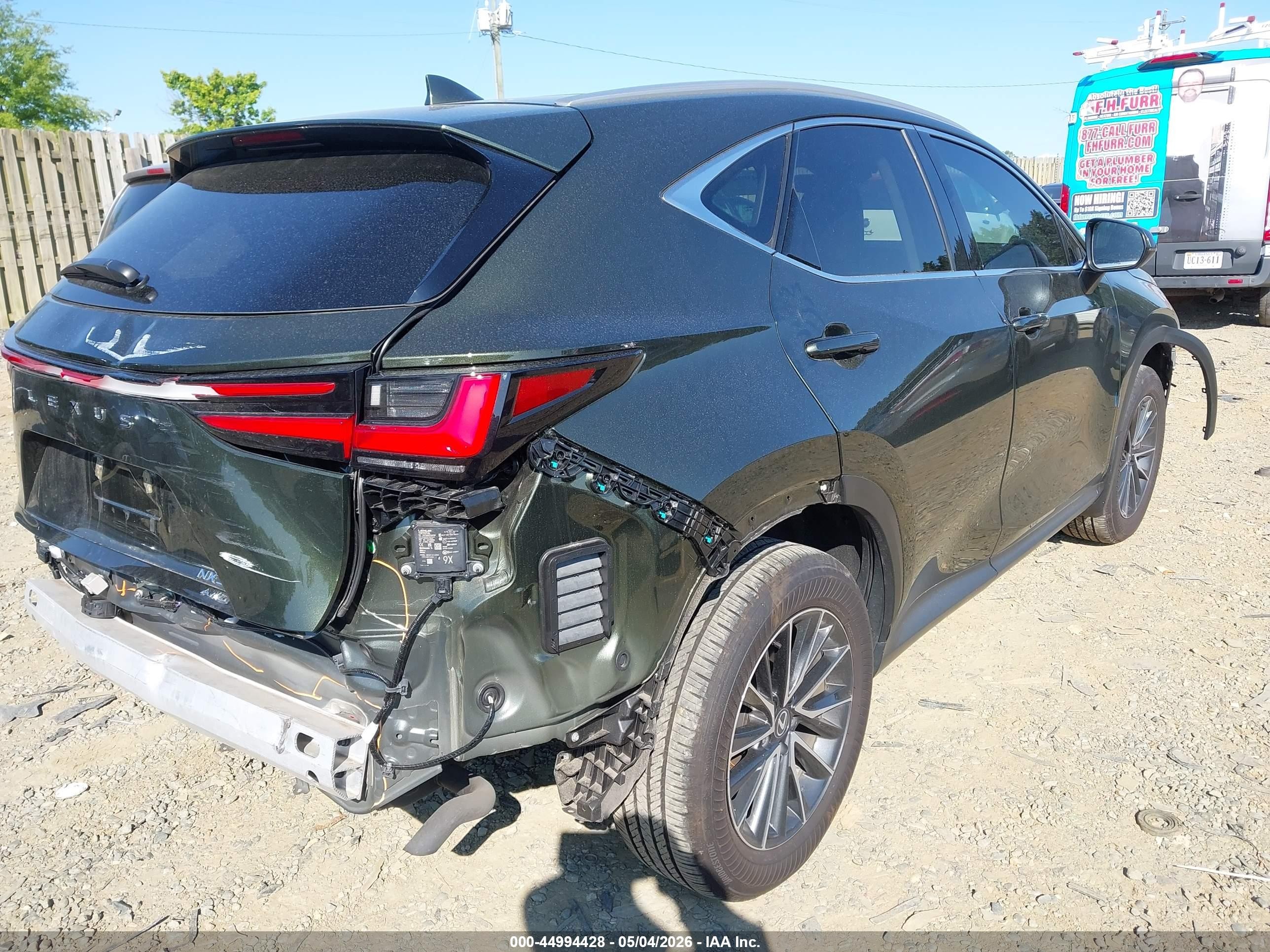 2025 Lexus Nx 350h Luxury Green vin: 2T2HKCEZ3SC039188