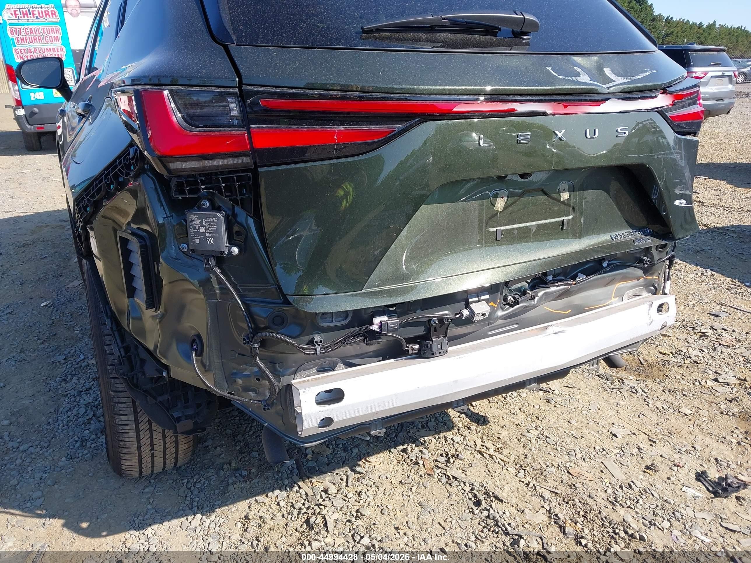 2025 Lexus Nx 350h Luxury Green vin: 2T2HKCEZ3SC039188