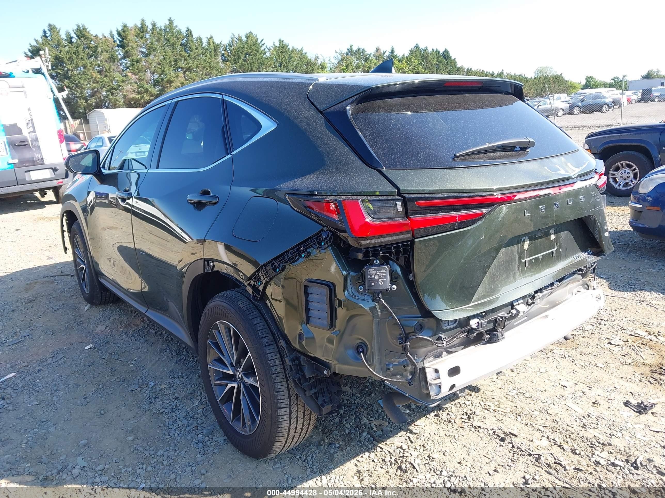 2025 Lexus Nx 350h Luxury Green vin: 2T2HKCEZ3SC039188