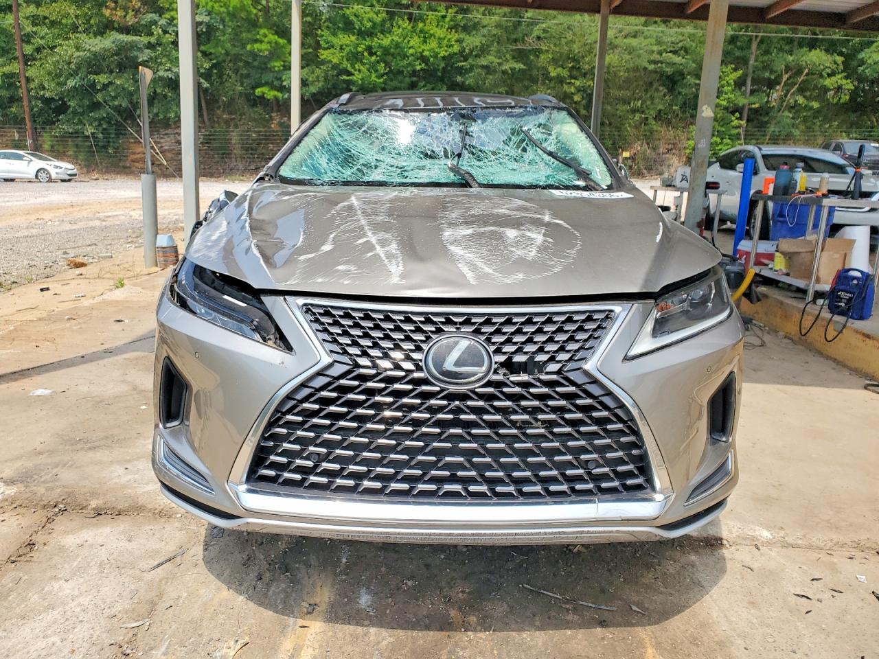 2020 Lexus Rx 350 Gray vin: 2T2HZMAA1LC163799