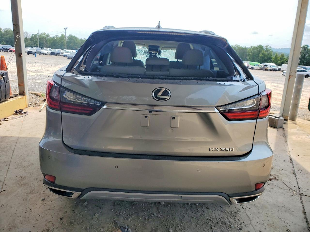 2020 Lexus Rx 350 Gray vin: 2T2HZMAA1LC163799
