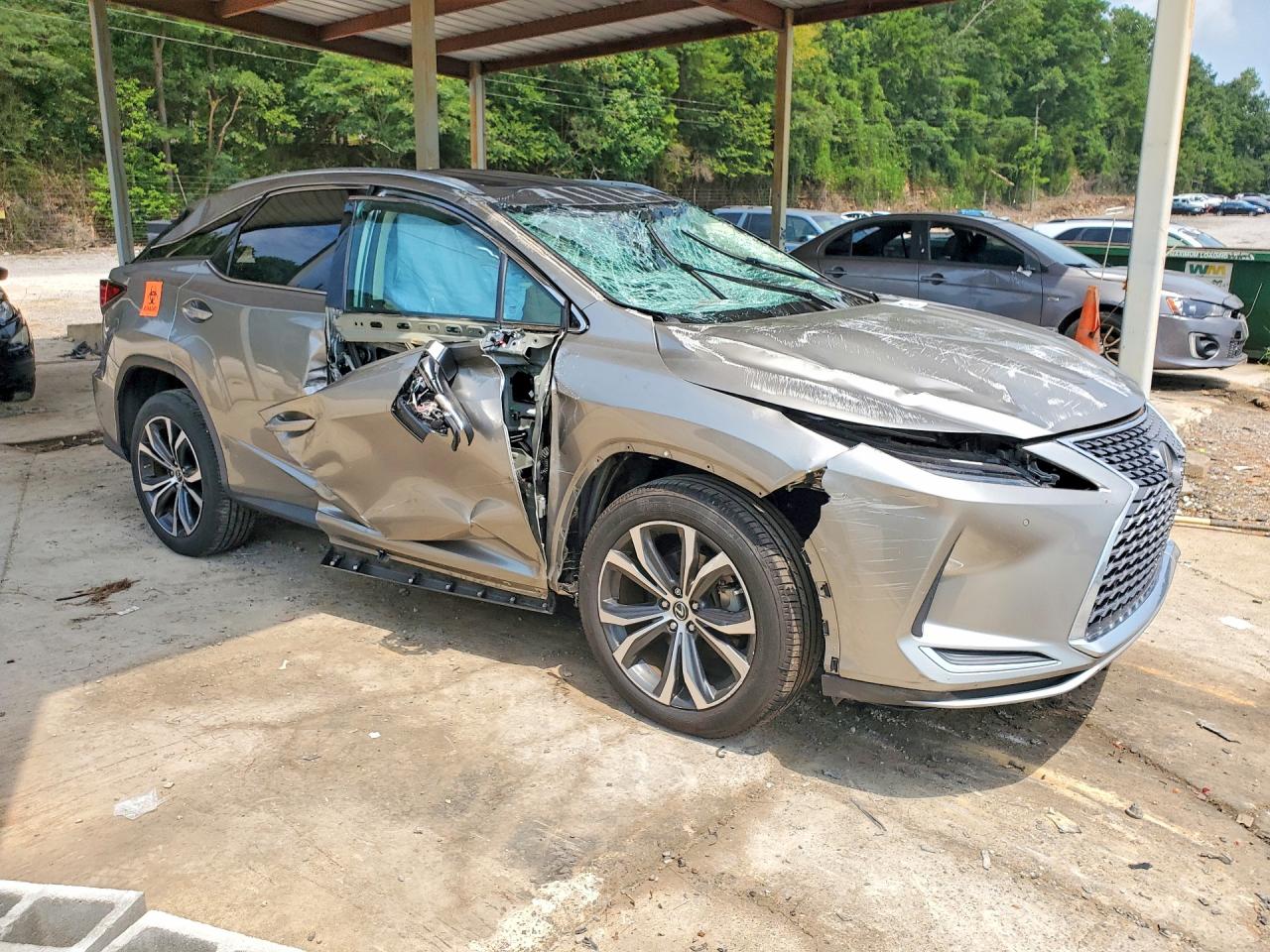 2020 Lexus Rx 350 Gray vin: 2T2HZMAA1LC163799