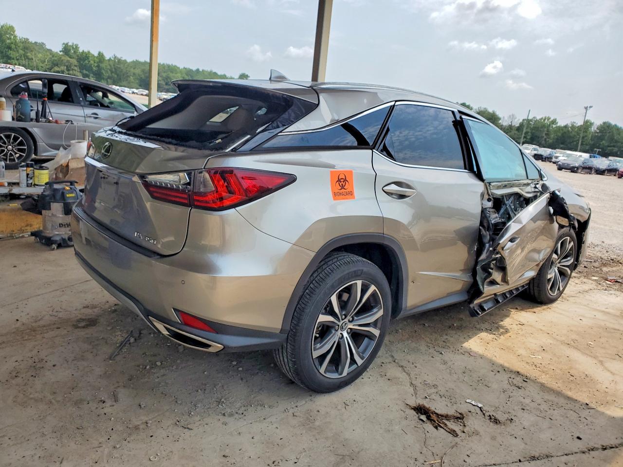 2020 Lexus Rx 350 Gray vin: 2T2HZMAA1LC163799