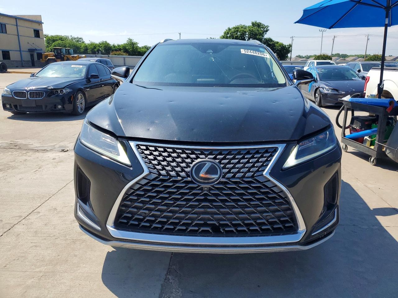 2020 Lexus Rx 350 Черный vin: 2T2HZMAA3LC159236