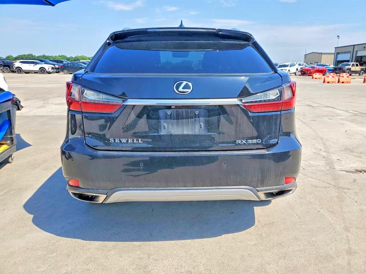 2020 Lexus Rx 350 Черный vin: 2T2HZMAA3LC159236