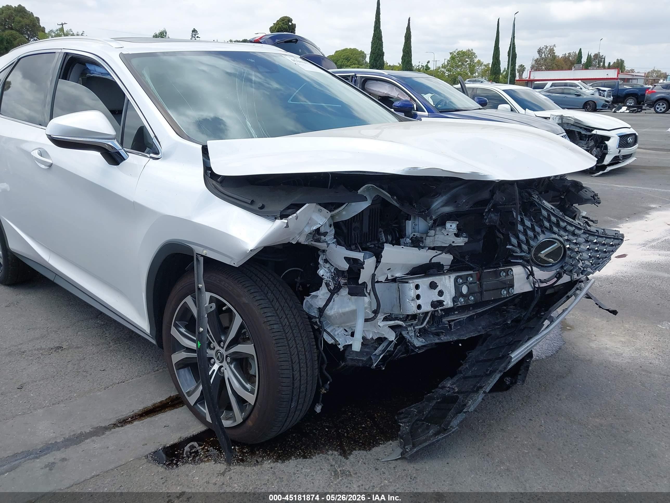 2022 Lexus Rx 350 Белый vin: 2T2HZMAA3NC253491