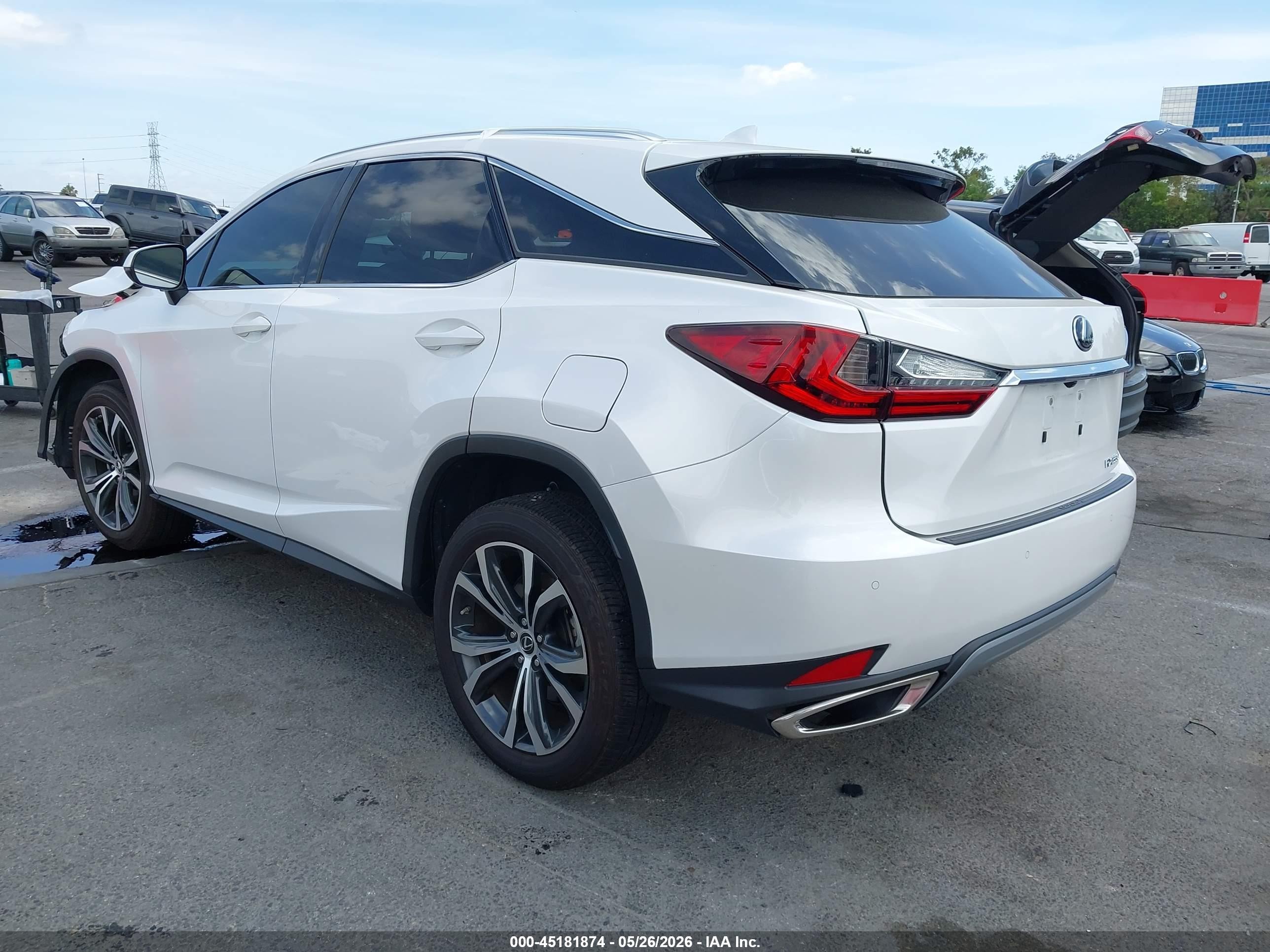 2022 Lexus Rx 350 Белый vin: 2T2HZMAA3NC253491