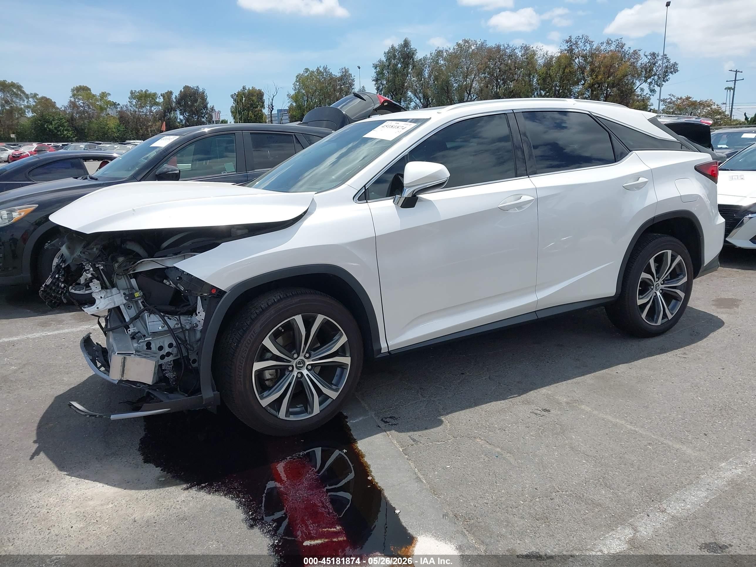 2022 Lexus Rx 350 Белый vin: 2T2HZMAA3NC253491