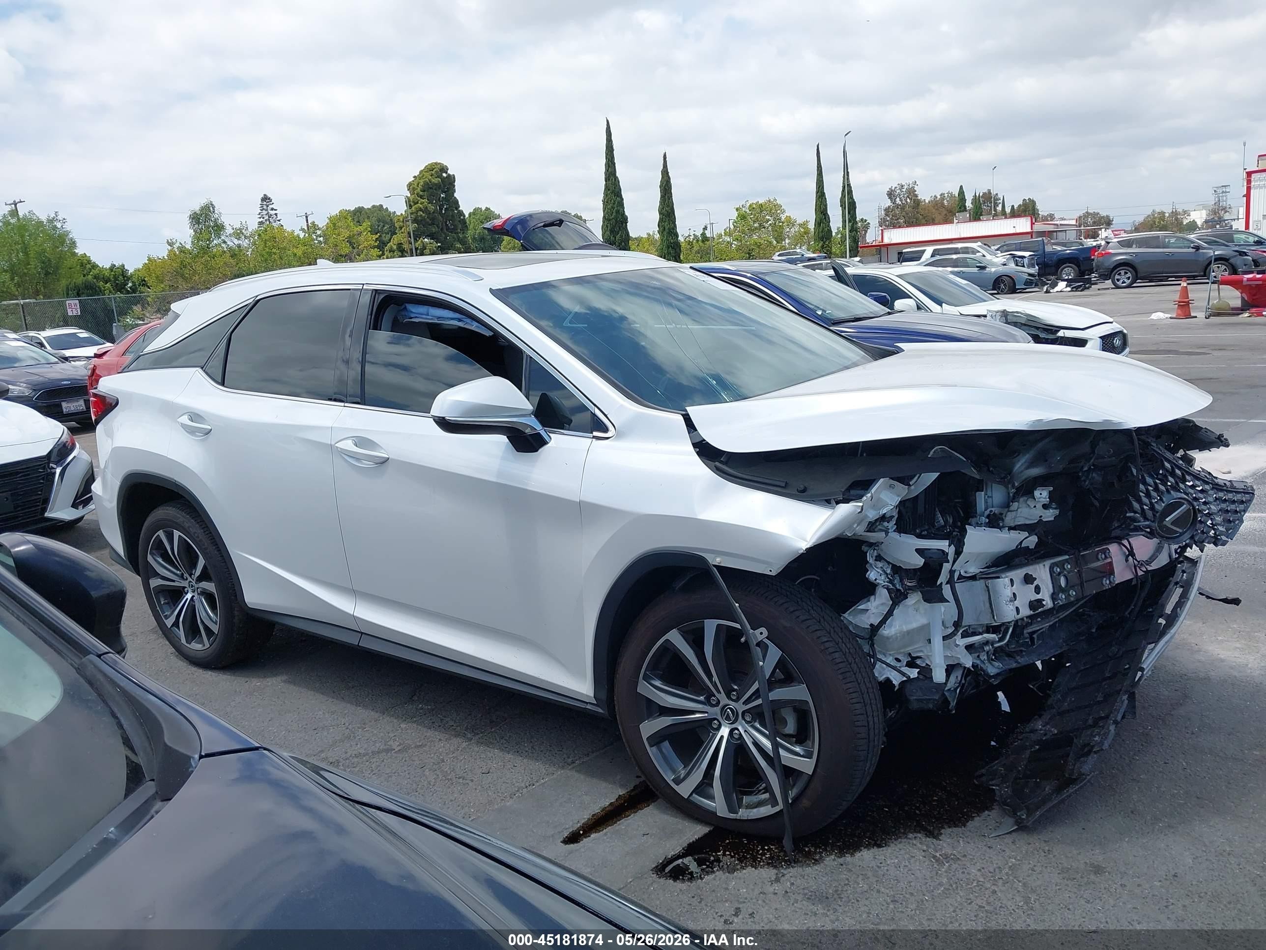 2022 Lexus Rx 350 Белый vin: 2T2HZMAA3NC253491