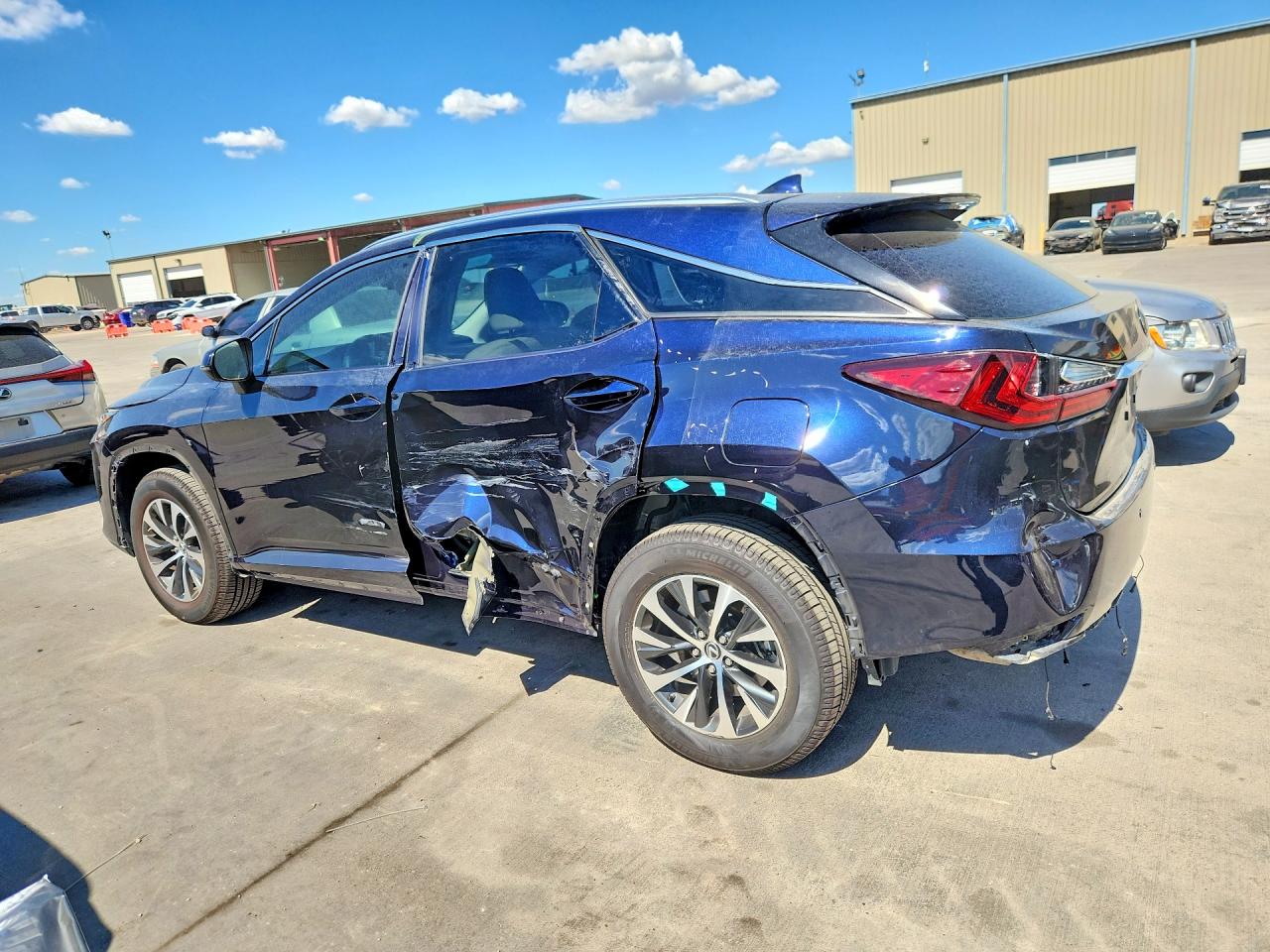 2022 Lexus Rx 350 Blue vin: 2T2HZMAA3NC257797