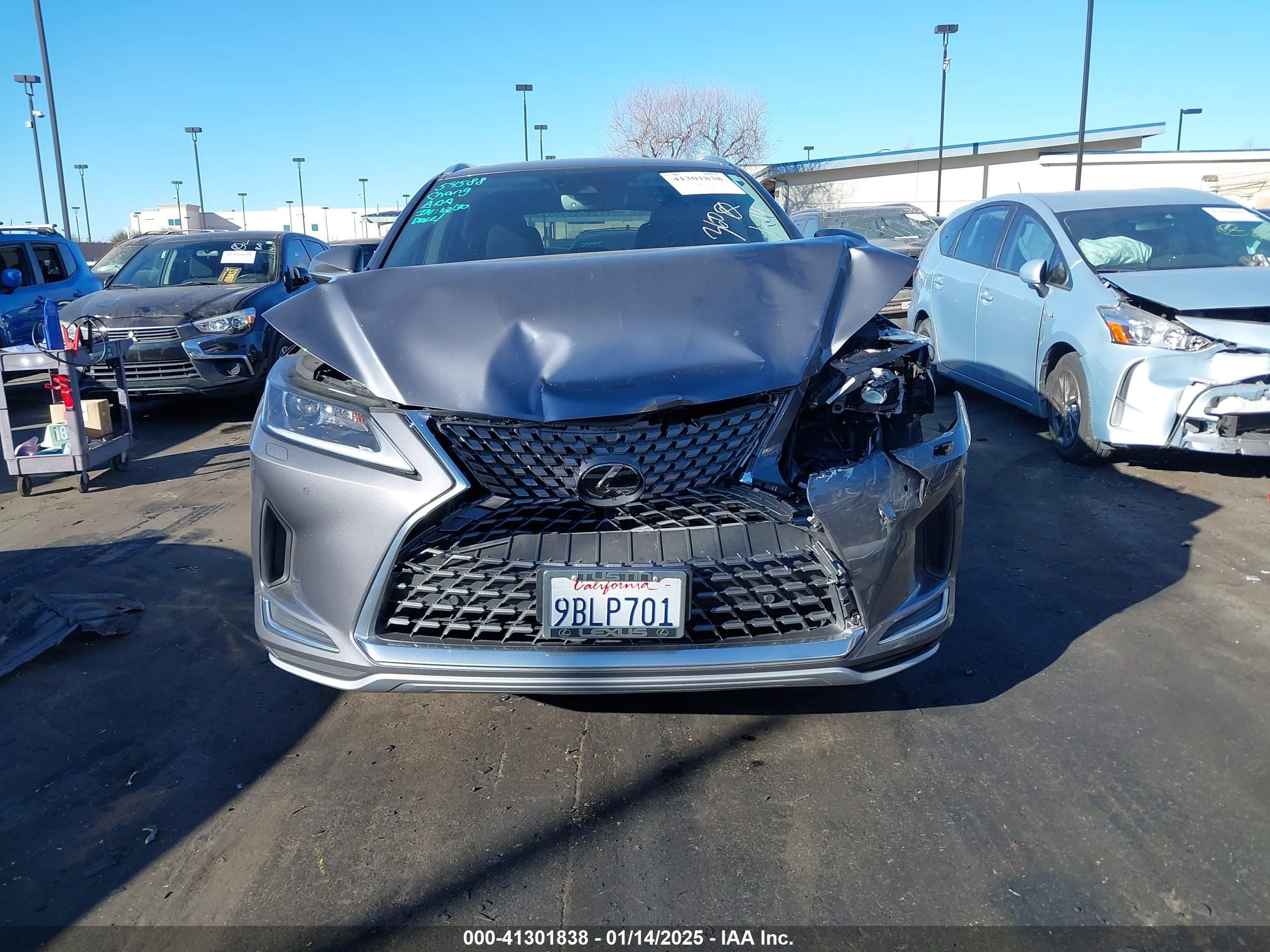 Lexus Rx Vvt Price & History 2022 Lexus Rx 350 3.5l V-6 Di, Dohc, Vvt, 295hp vin ...