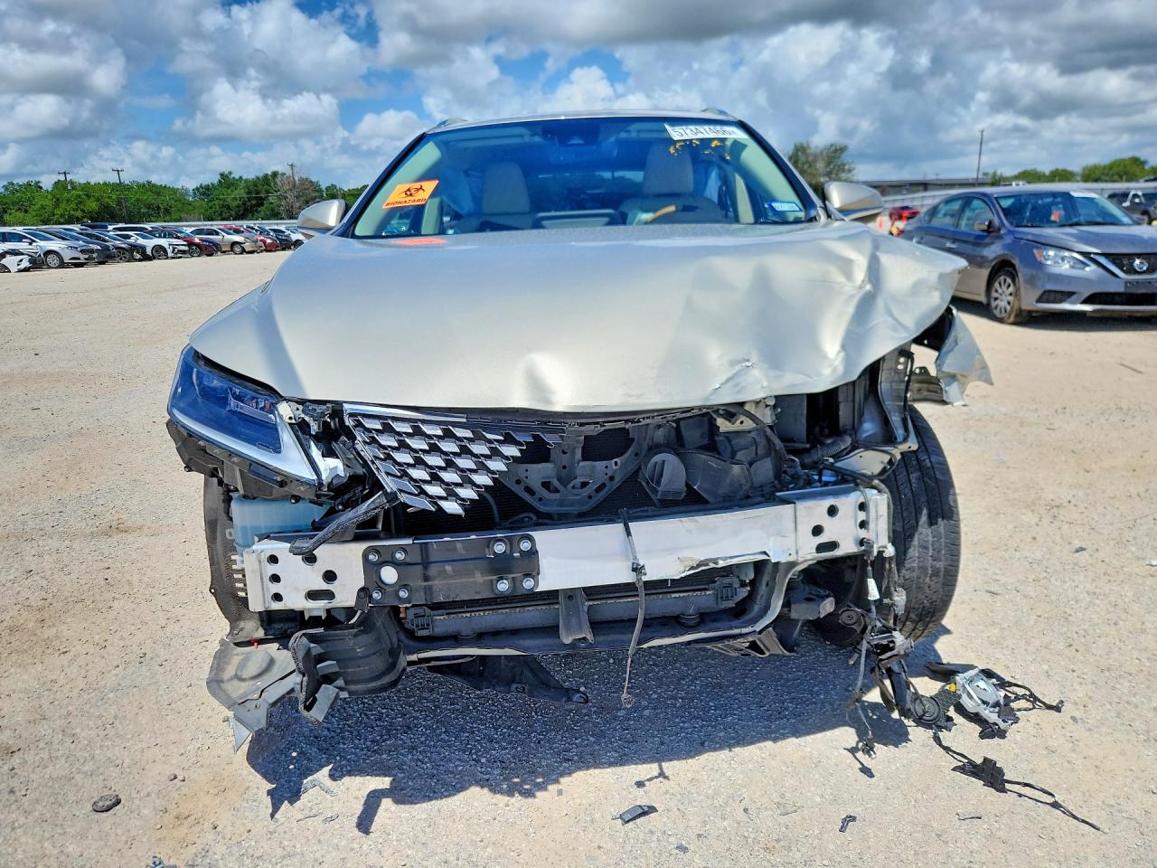 2020 Lexus Rx 350 Beige vin: 2T2HZMAA9LC177093
