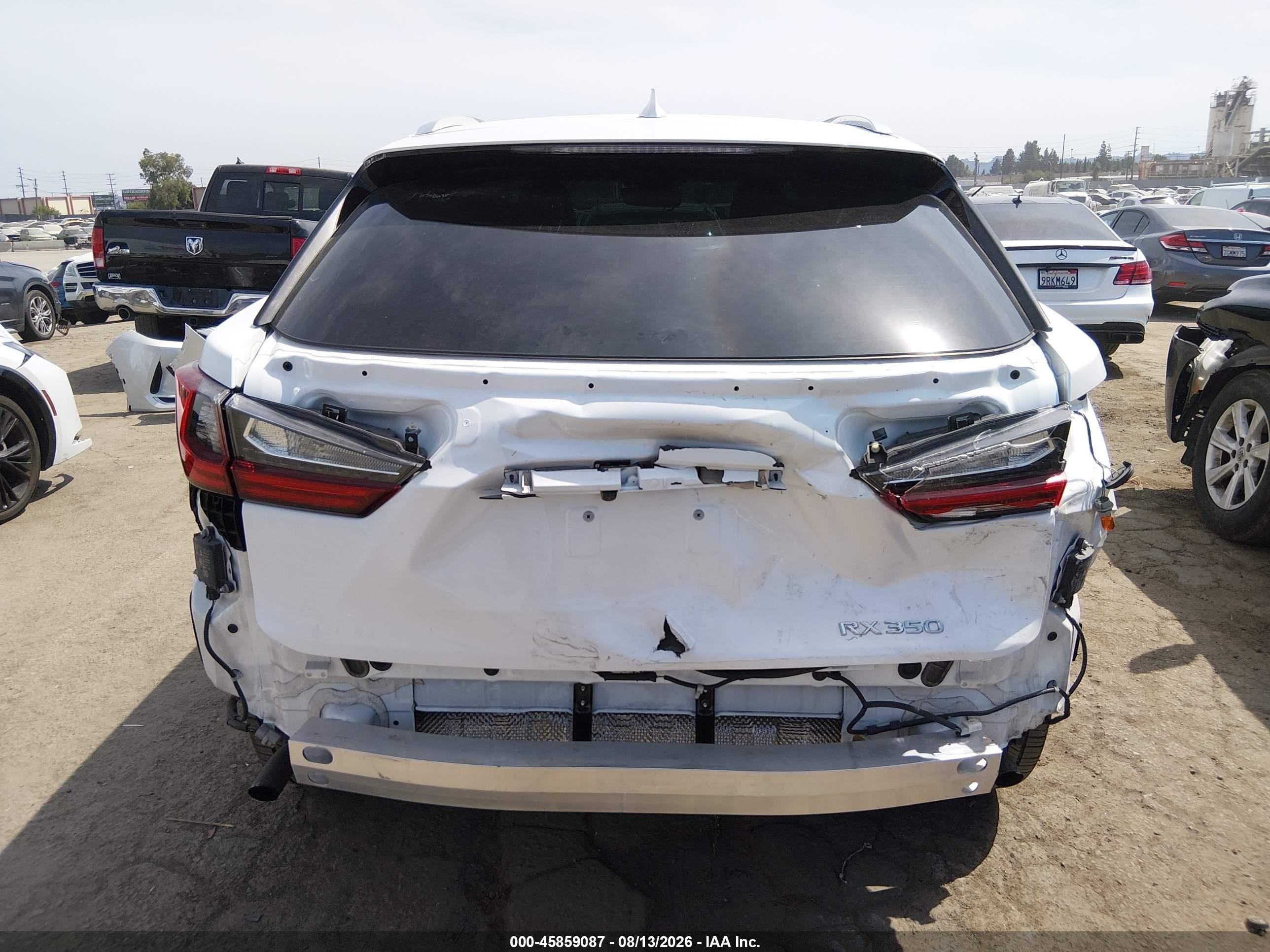 2021 Lexus Rx 350 Белый vin: 2T2HZMAA9MC190492