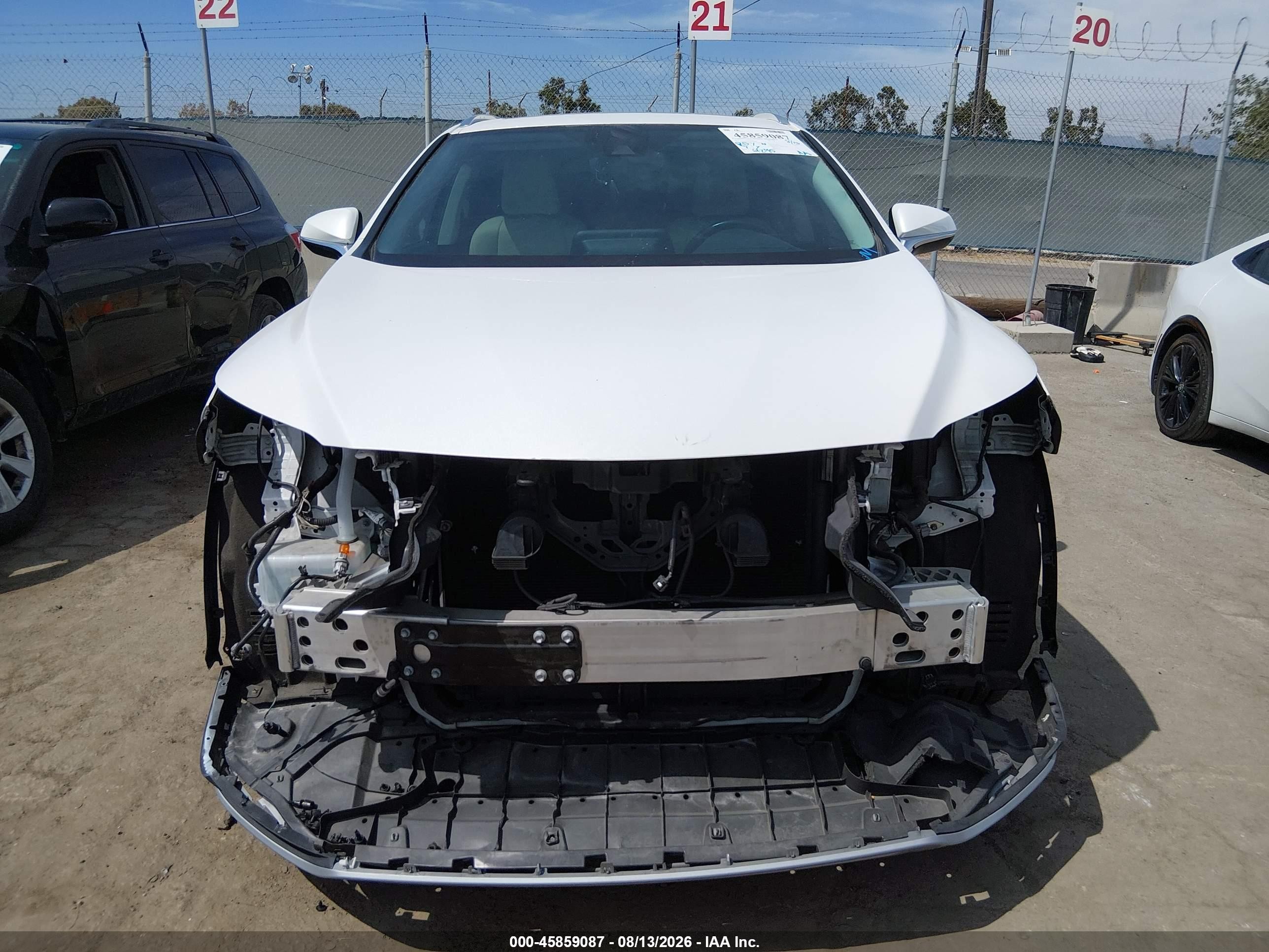 2021 Lexus Rx 350 Белый vin: 2T2HZMAA9MC190492
