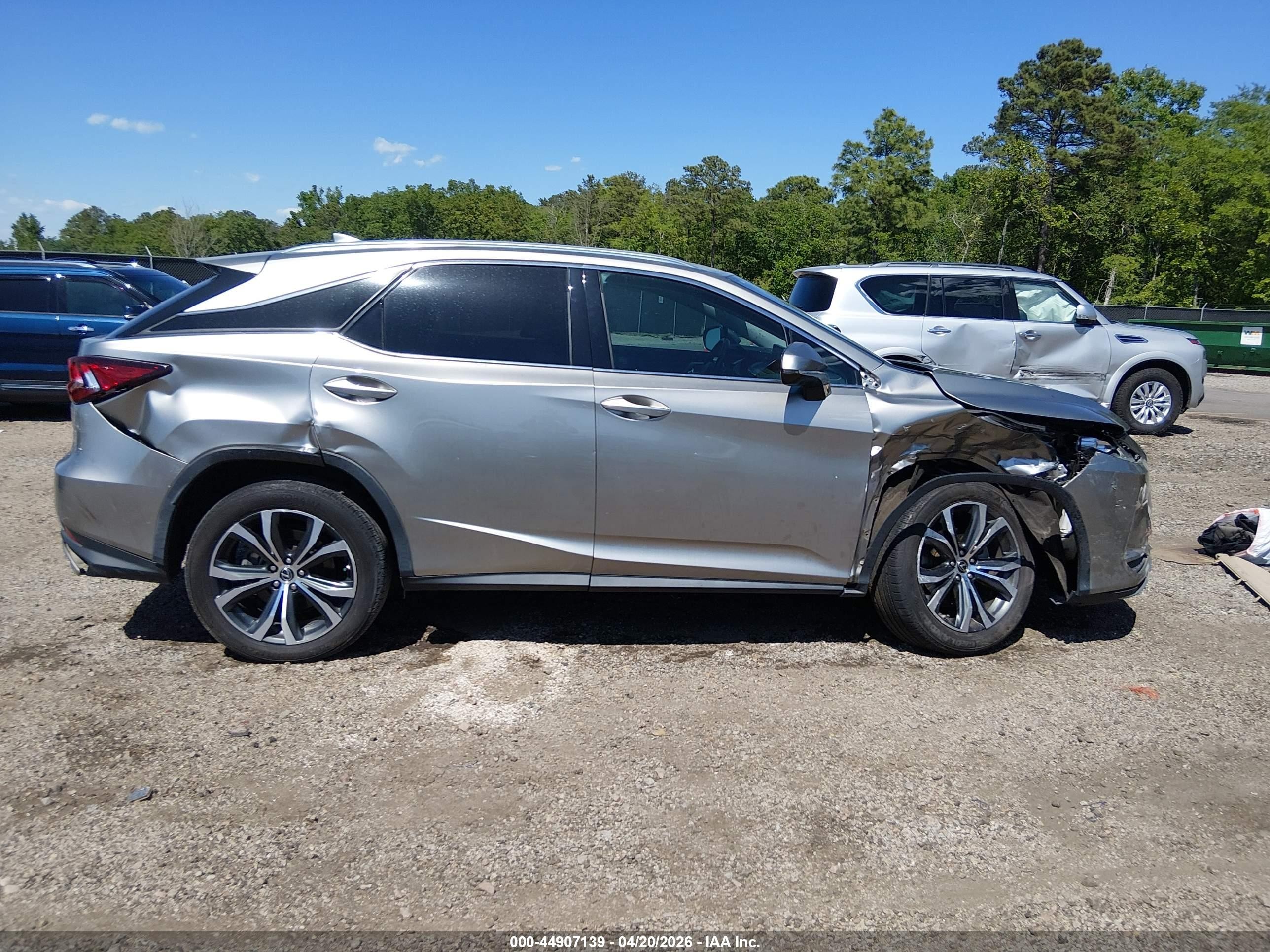 2021 Lexus Rx 350 Silver vin: 2T2HZMAA9MC206061