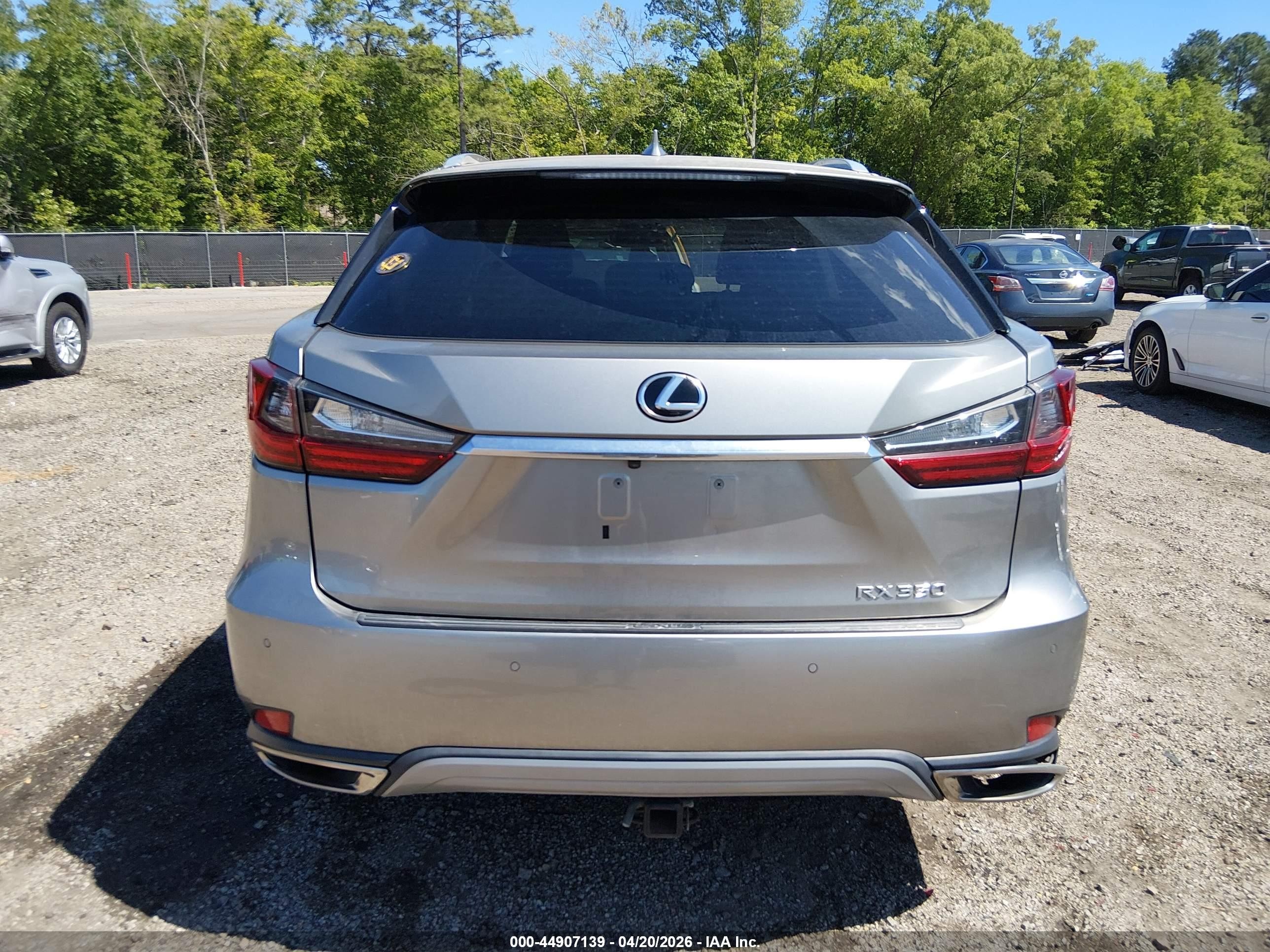 2021 Lexus Rx 350 Silver vin: 2T2HZMAA9MC206061