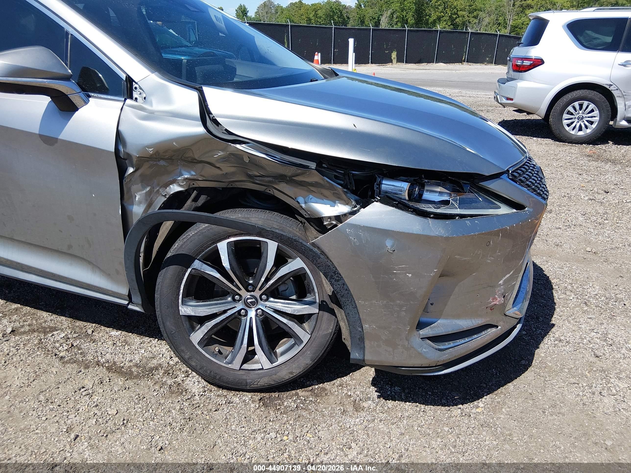 2021 Lexus Rx 350 Silver vin: 2T2HZMAA9MC206061
