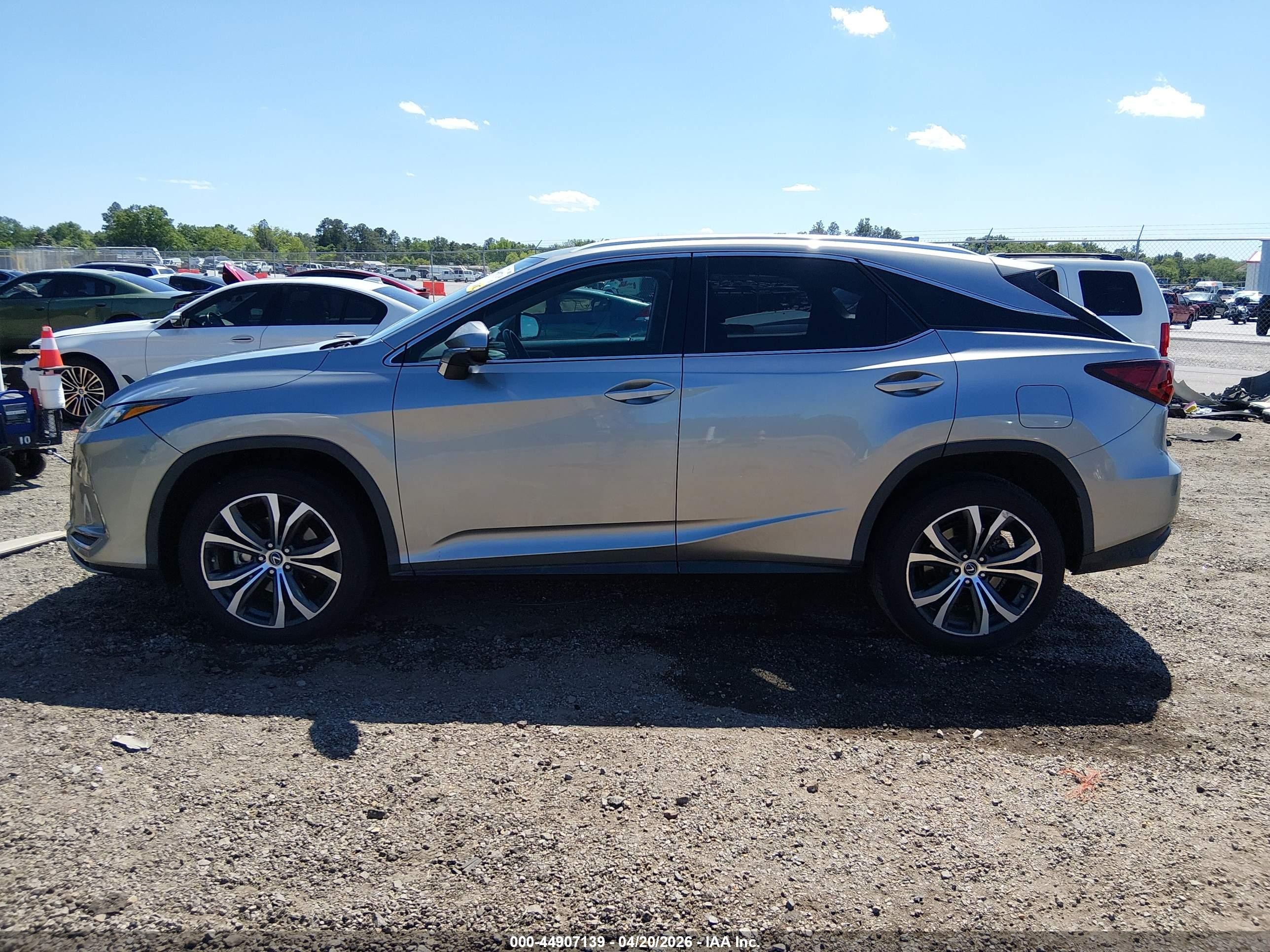2021 Lexus Rx 350 Silver vin: 2T2HZMAA9MC206061