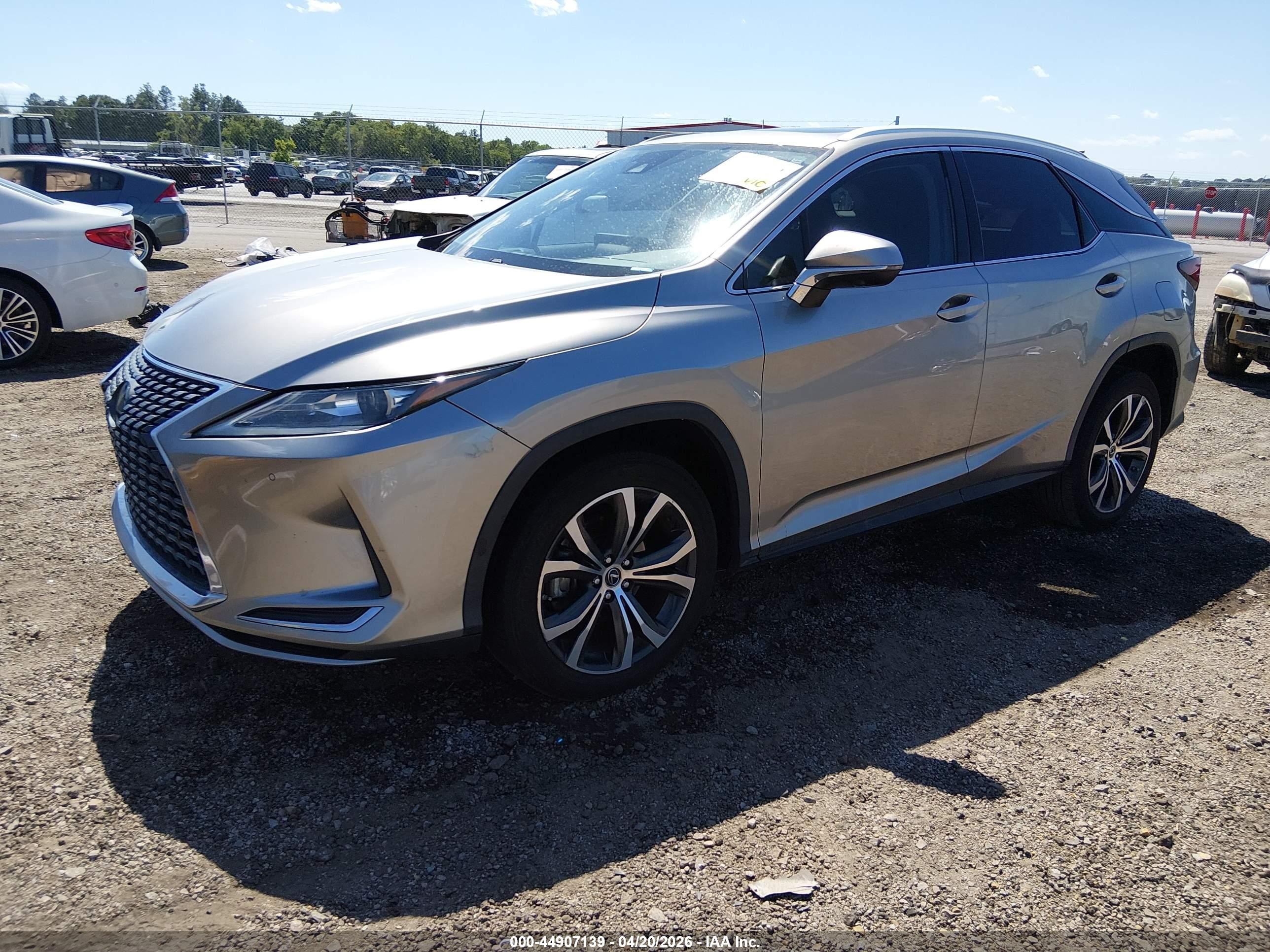 2021 Lexus Rx 350 Silver vin: 2T2HZMAA9MC206061