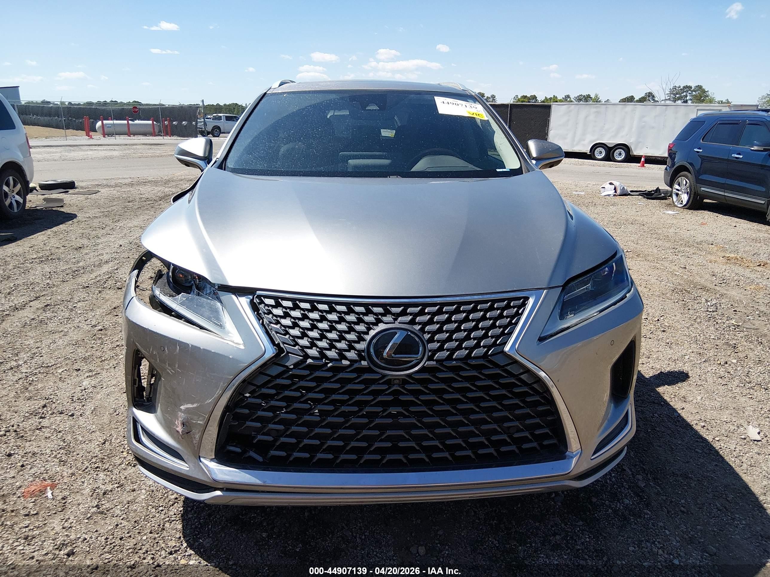 2021 Lexus Rx 350 Silver vin: 2T2HZMAA9MC206061