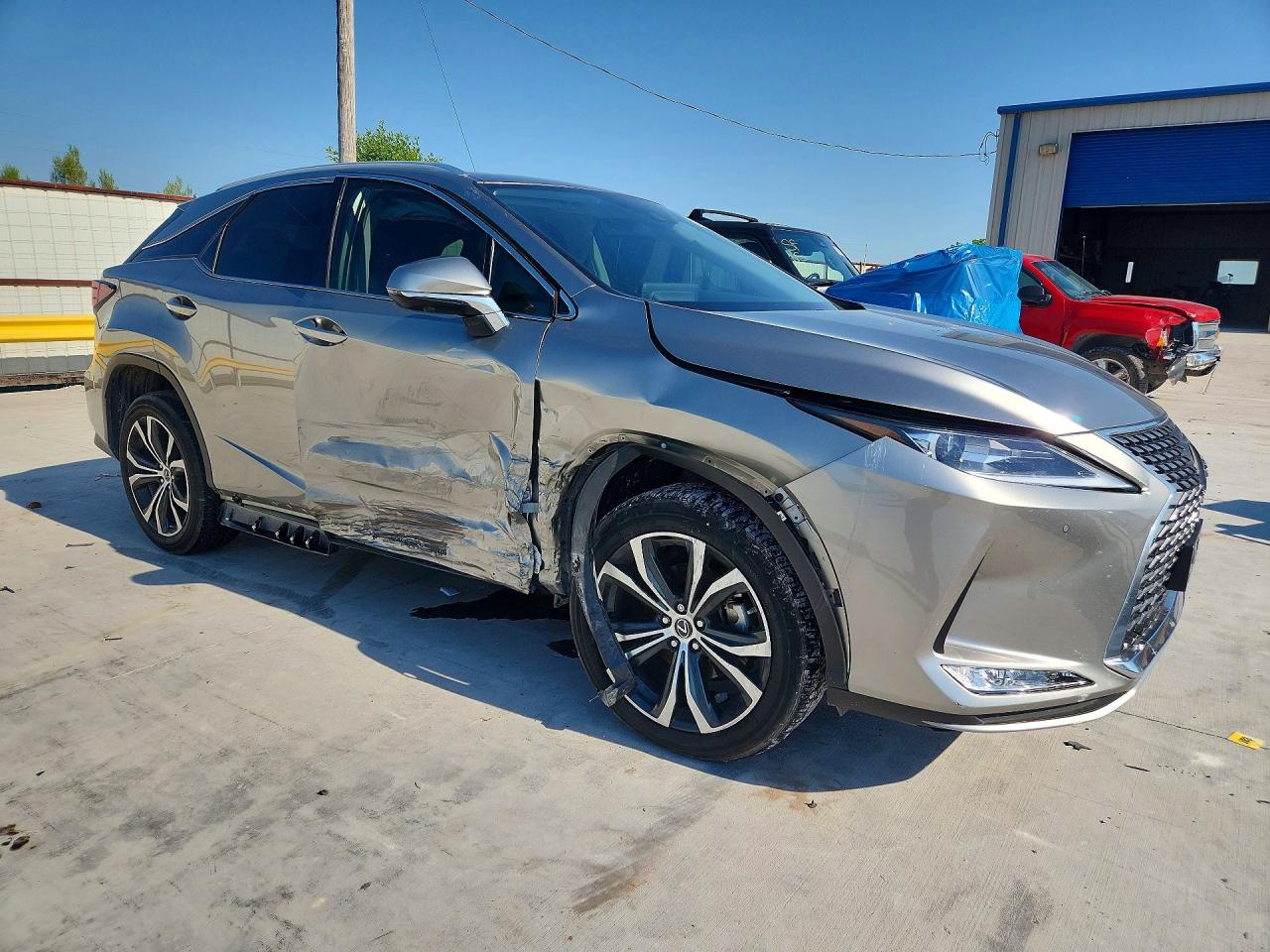 2022 Lexus Rx 350 Silver vin: 2T2HZMAA9NC234511
