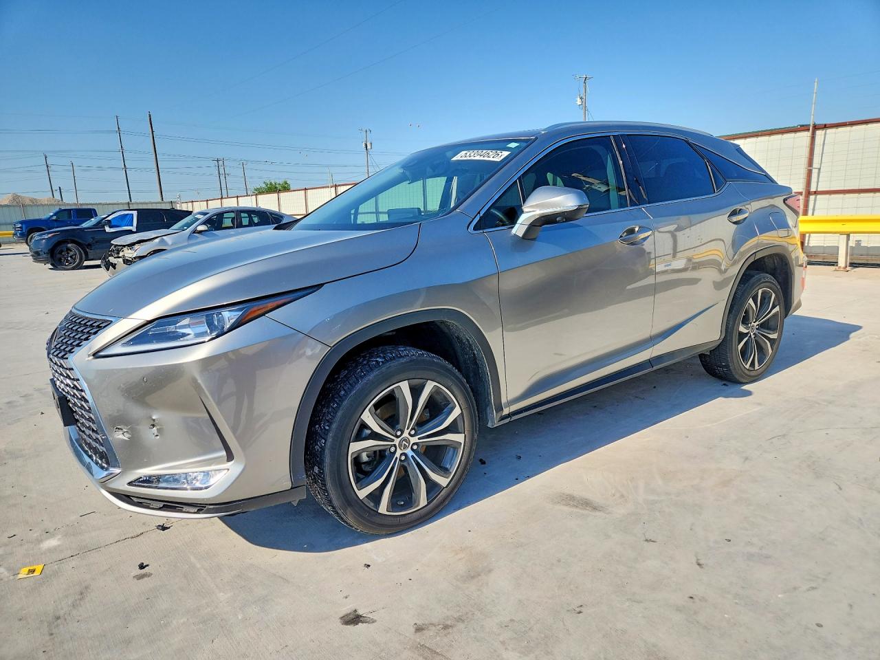 2022 Lexus Rx 350 Серебряный vin: 2T2HZMAA9NC234511