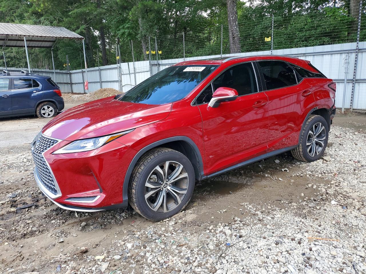 2021 Lexus Rx 350 Red vin: 2T2HZMAAXMC215626
