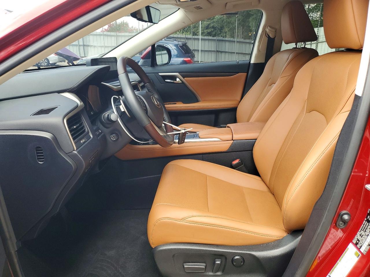 2021 Lexus Rx 350 Red vin: 2T2HZMAAXMC215626