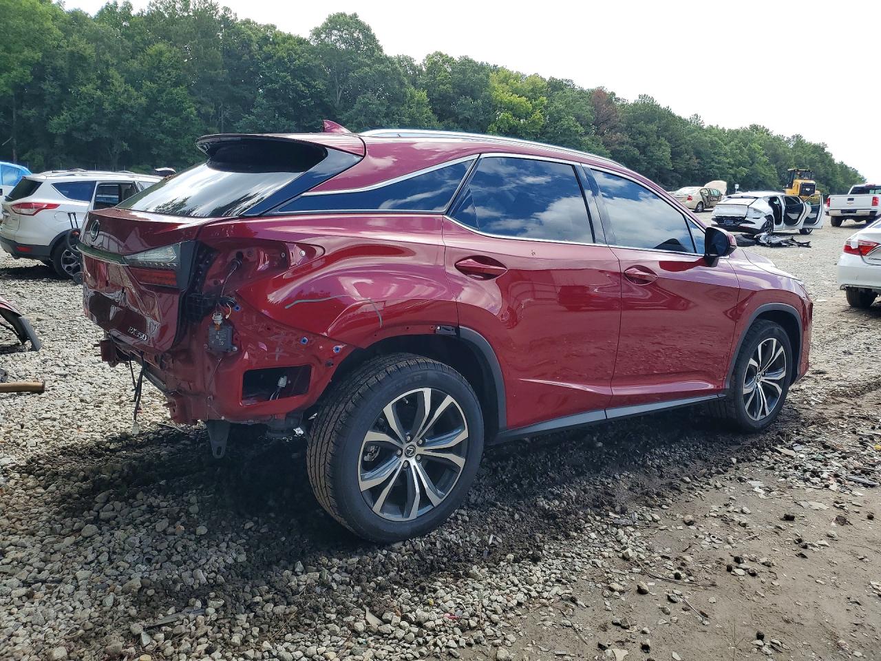 2021 Lexus Rx 350 Red vin: 2T2HZMAAXMC215626