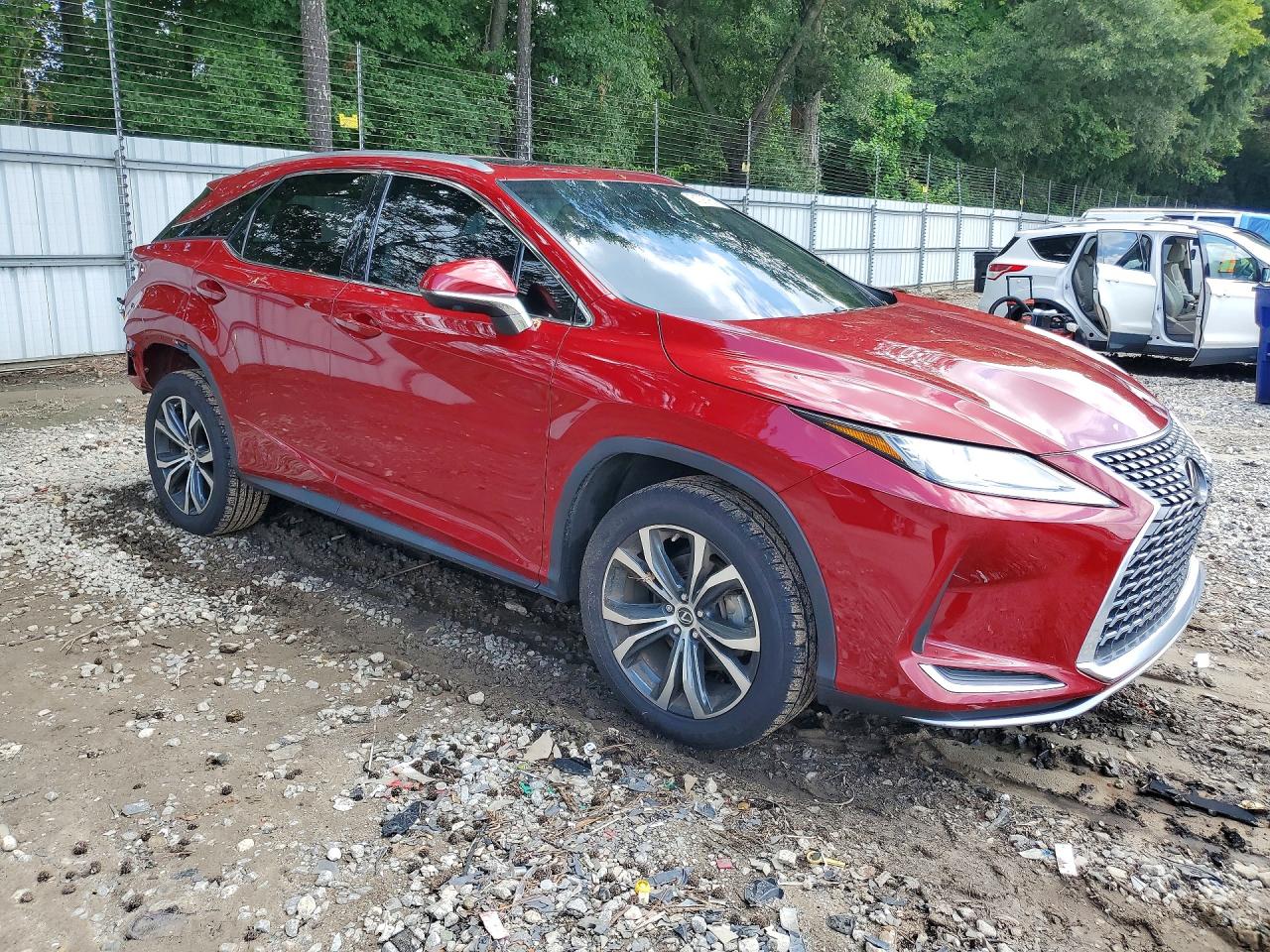 2021 Lexus Rx 350 Red vin: 2T2HZMAAXMC215626