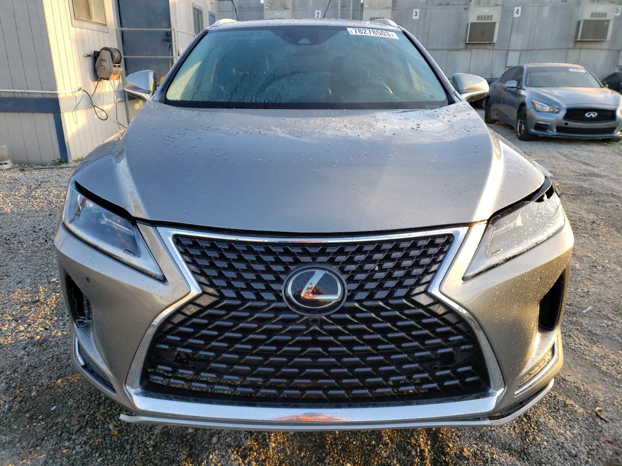 2020 Lexus Rx 350 Gray vin: 2T2HZMDA0LC228654