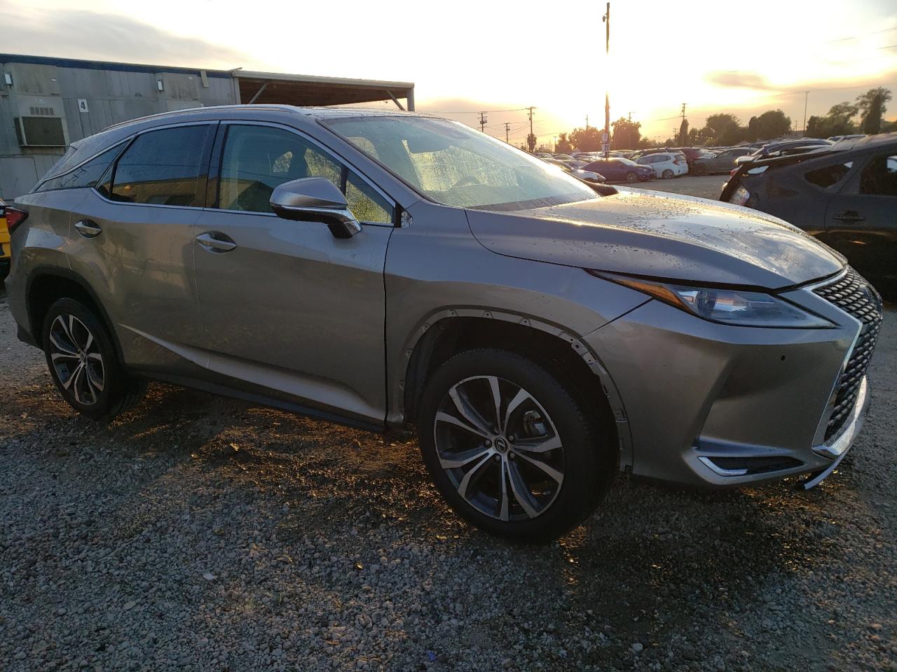2020 Lexus Rx 350 Gray vin: 2T2HZMDA0LC228654