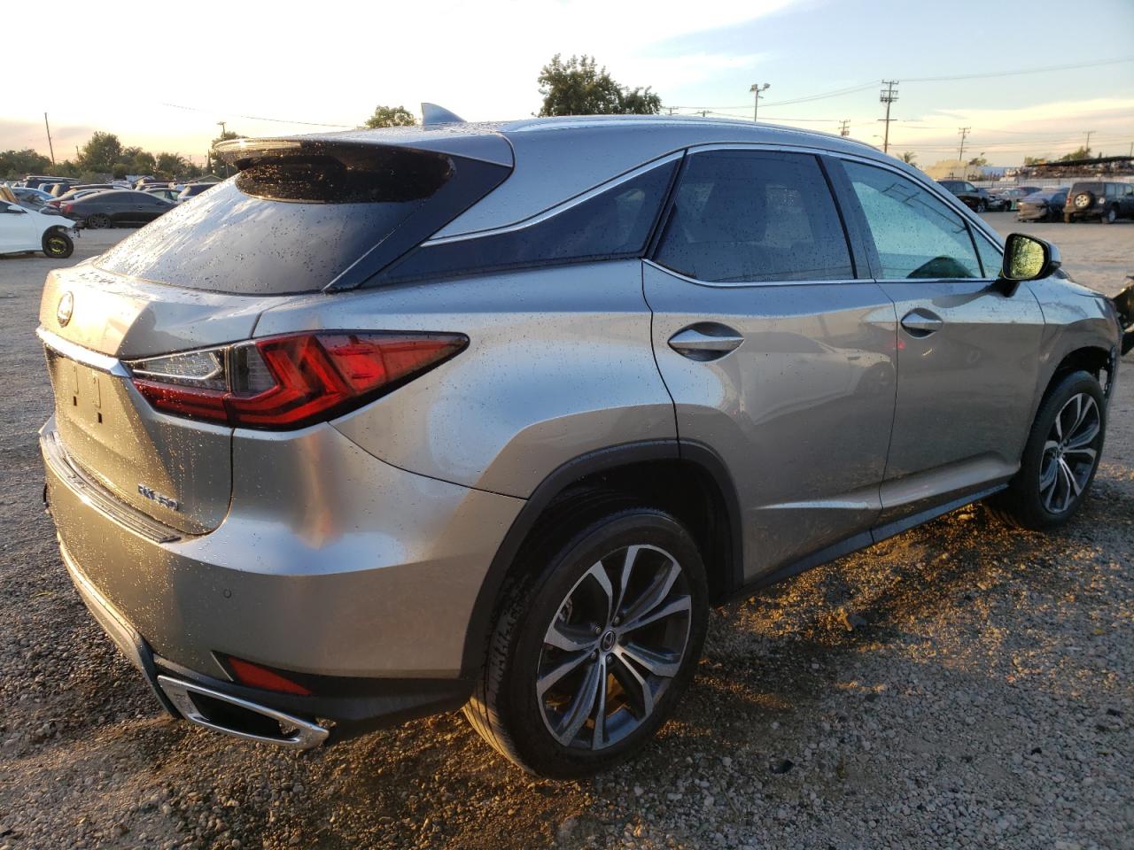 2020 Lexus Rx 350 Gray vin: 2T2HZMDA0LC228654