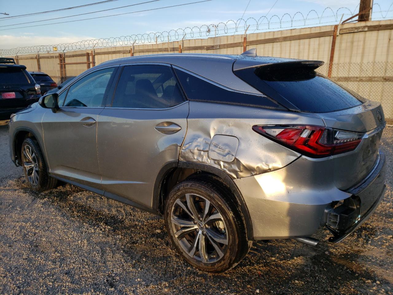 2020 Lexus Rx 350 Gray vin: 2T2HZMDA0LC228654