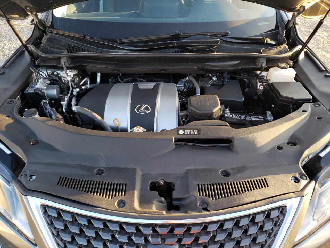 2020 Lexus Rx 350 Gray vin: 2T2HZMDA0LC228654