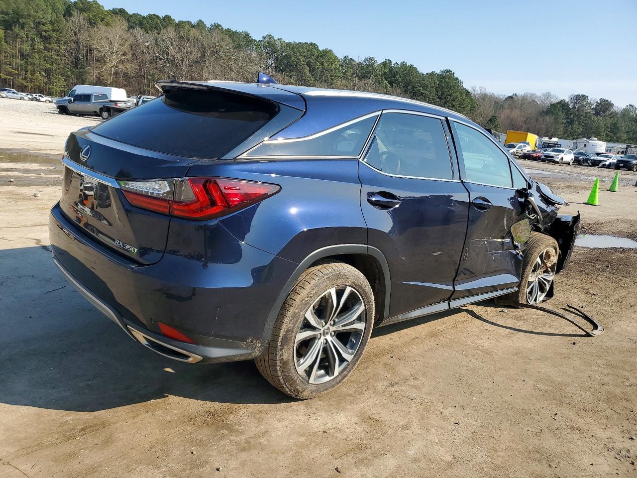 2020 Lexus Rx 350 Синий vin: 2T2HZMDA0LC232199