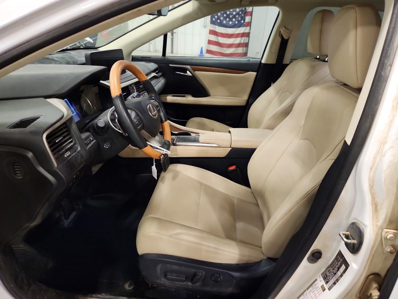 2021 Lexus Rx 350 White vin: 2T2HZMDA1MC273572