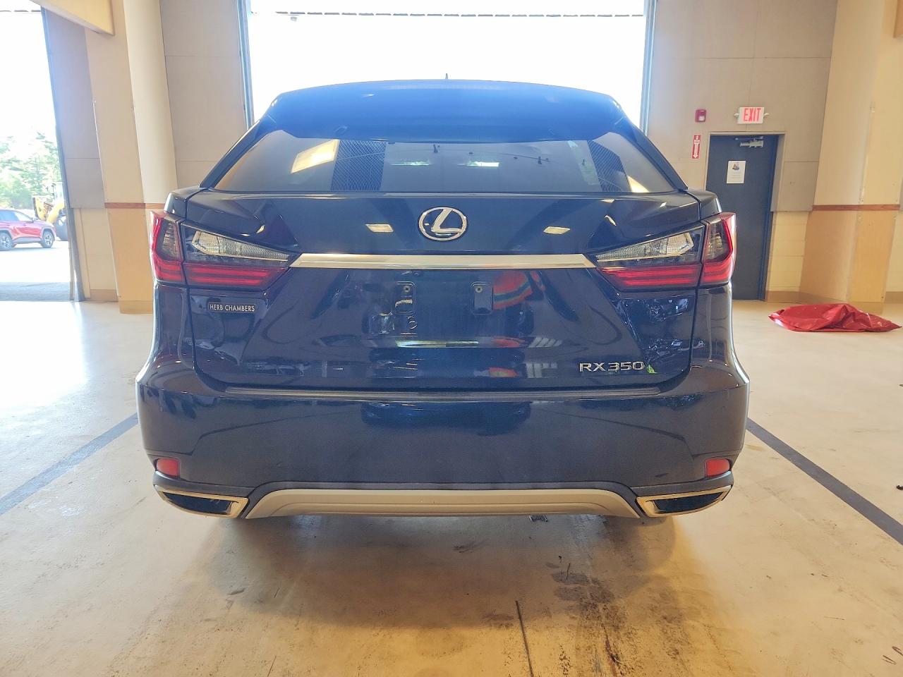 2020 Lexus Rx 350 Black vin: 2T2HZMDA2LC236514
