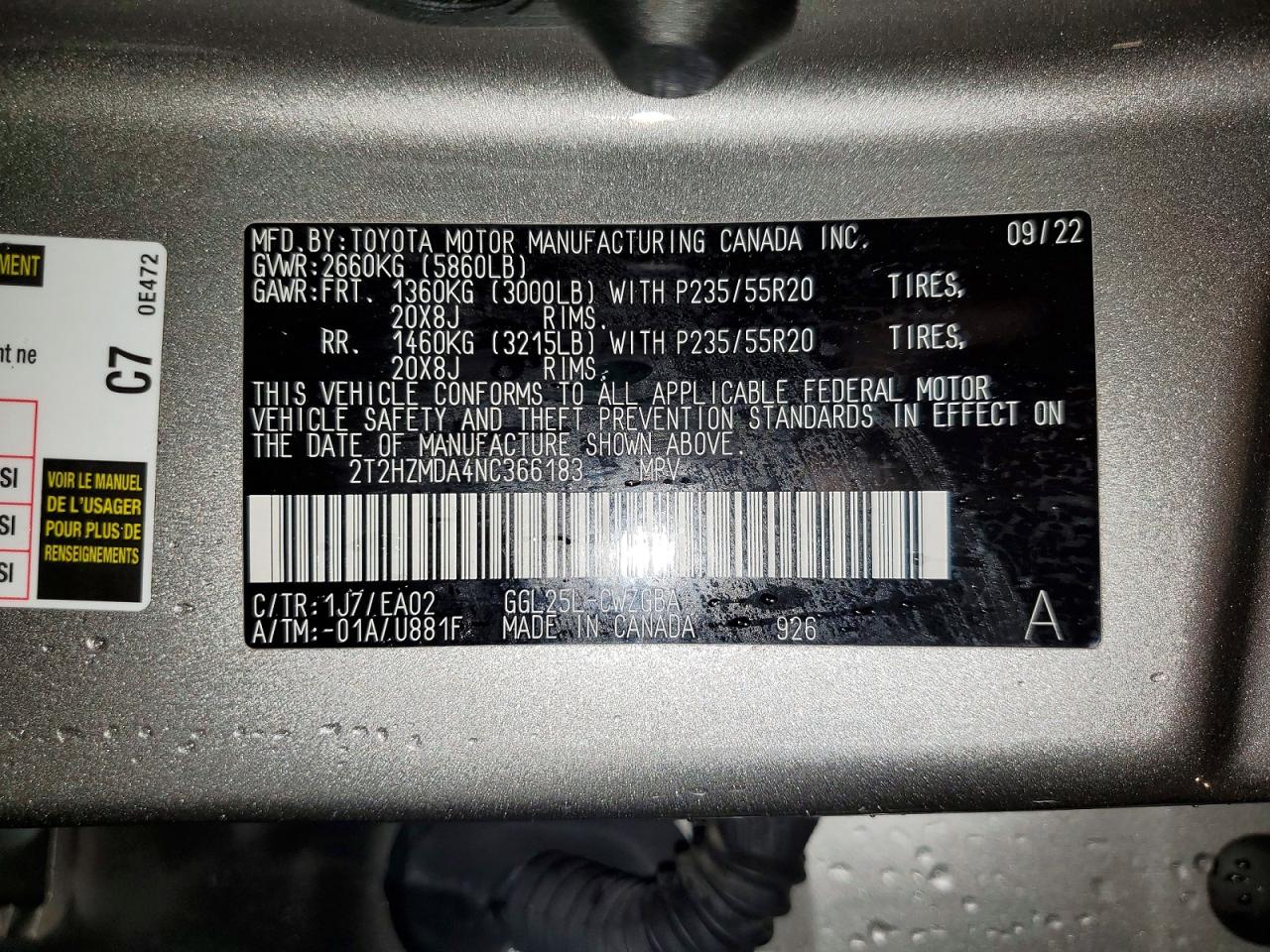 2022 Lexus Rx 350 Silver vin: 2T2HZMDA4NC366183