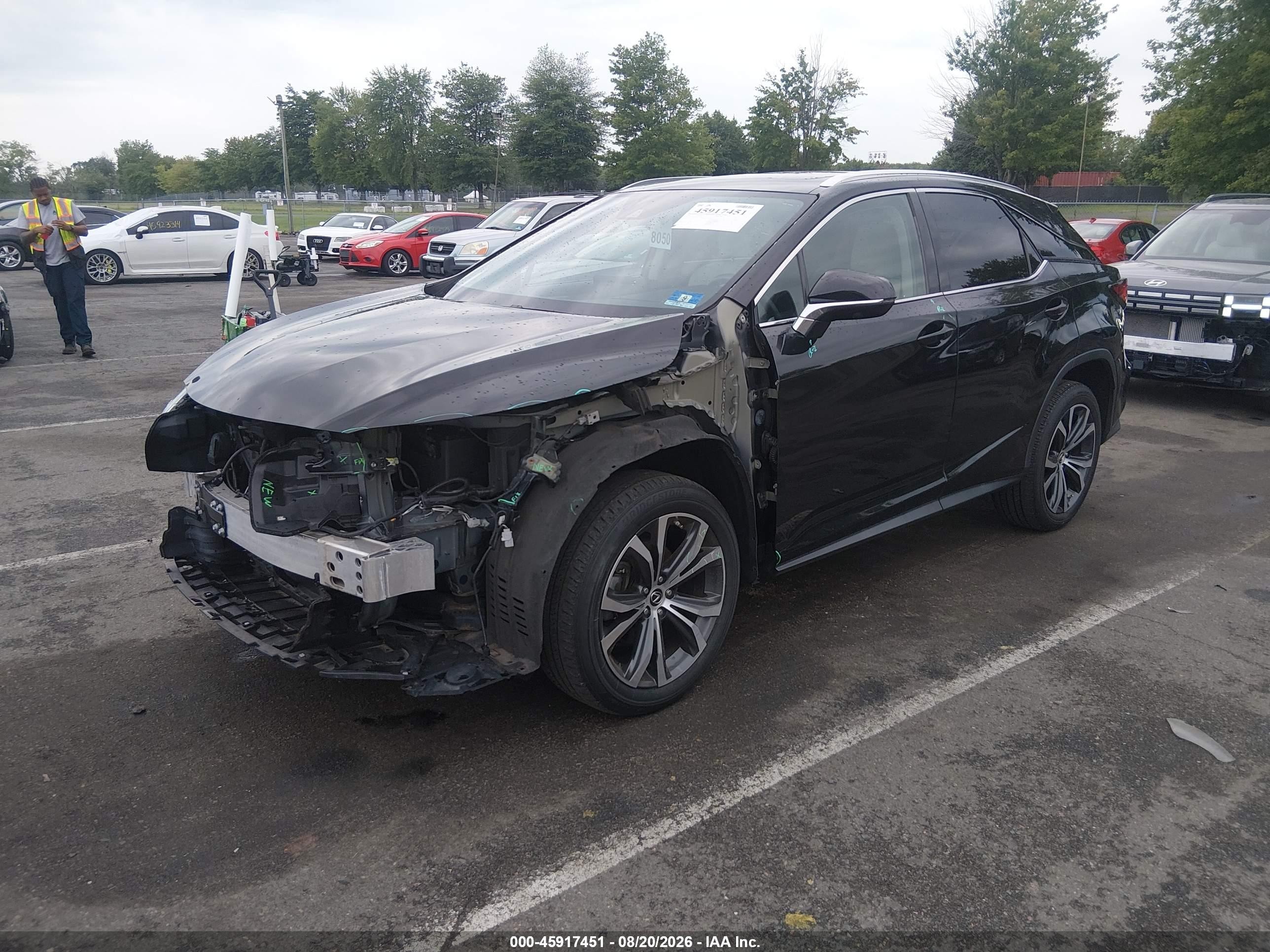 2020 Lexus Rx 350   Black vin: 2T2HZMDA5LC253579