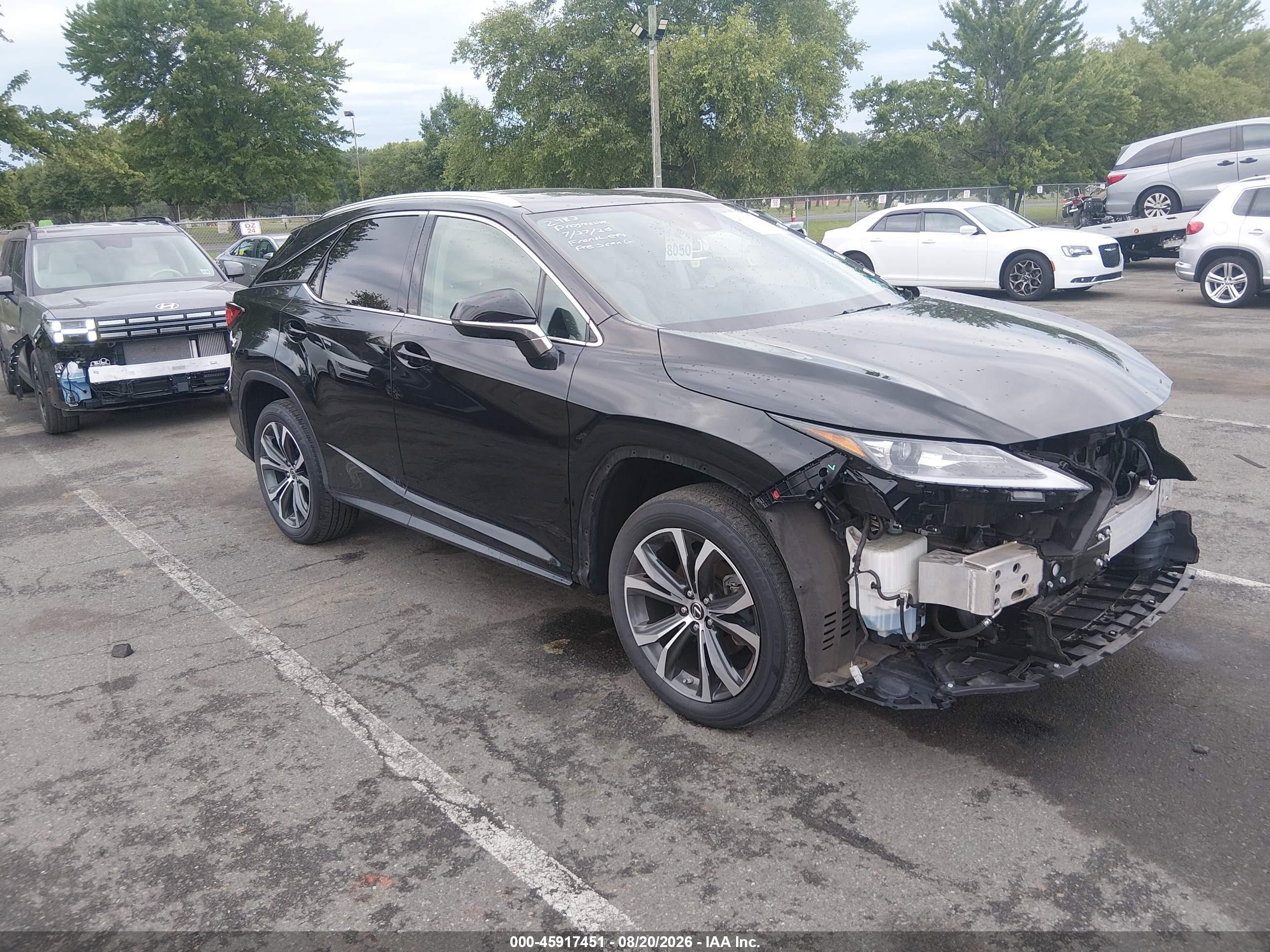 2020 Lexus Rx 350   Black vin: 2T2HZMDA5LC253579