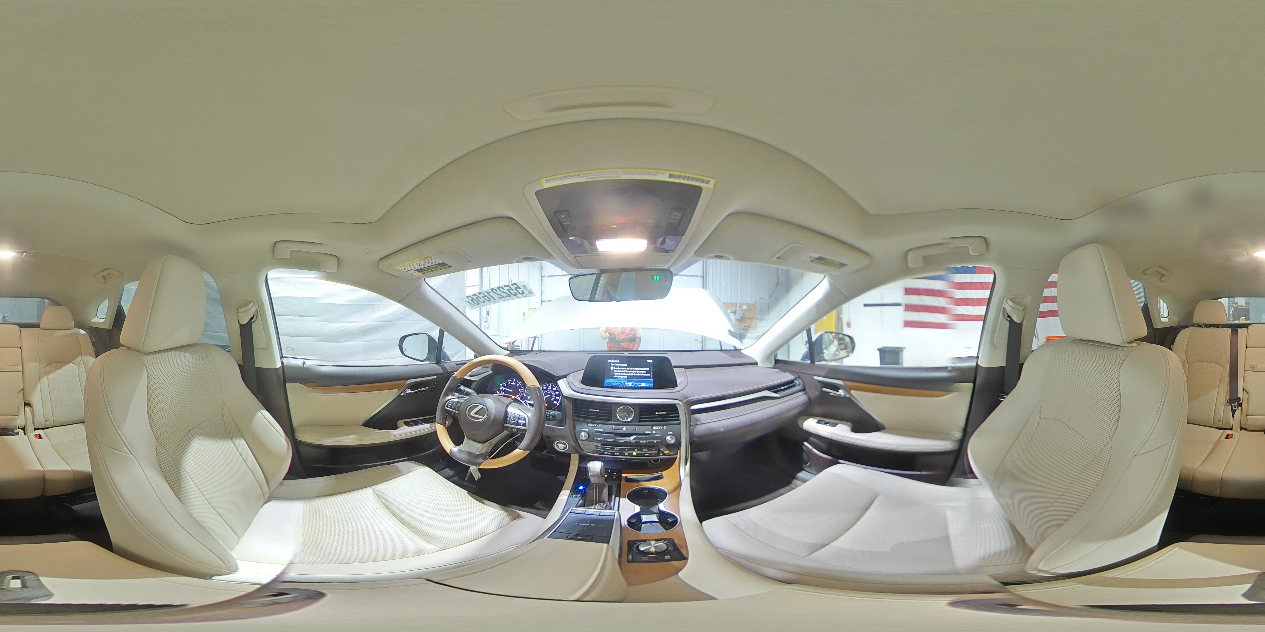 2020 Lexus Rx 350 Beige vin: 2T2HZMDA7LC250263