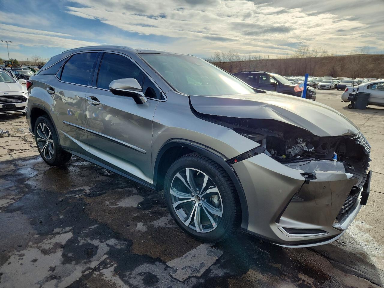 2022 Lexus Rx 350 Base Gray vin: 2T2HZMDA7NC317446