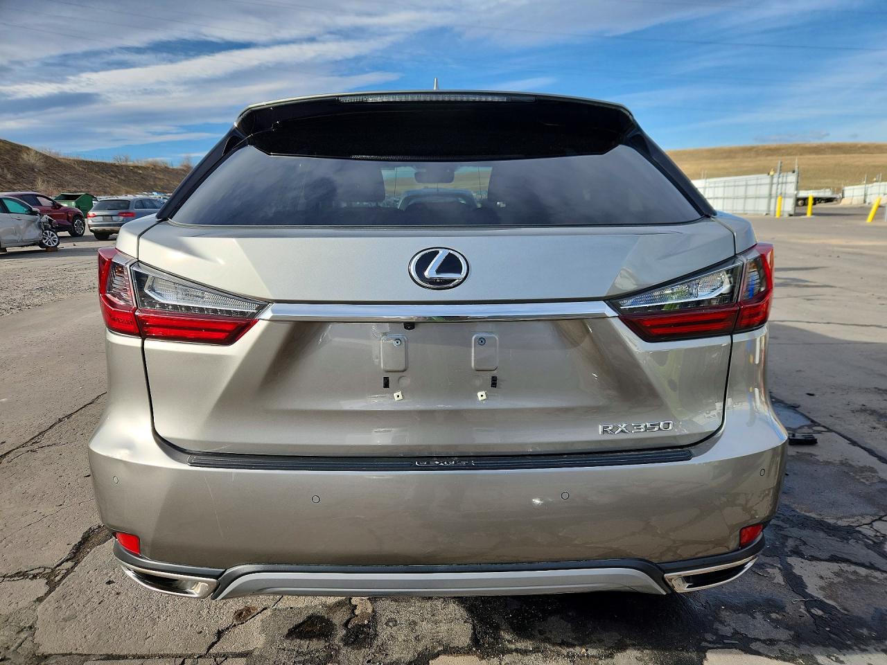 2022 Lexus Rx 350 Base Gray vin: 2T2HZMDA7NC317446