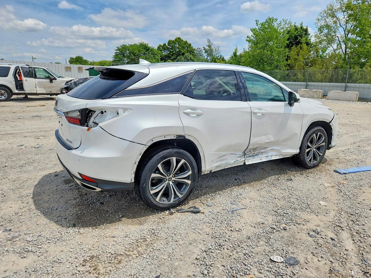2022 Lexus Rx 350 Белый vin: 2T2HZMDA7NC339883